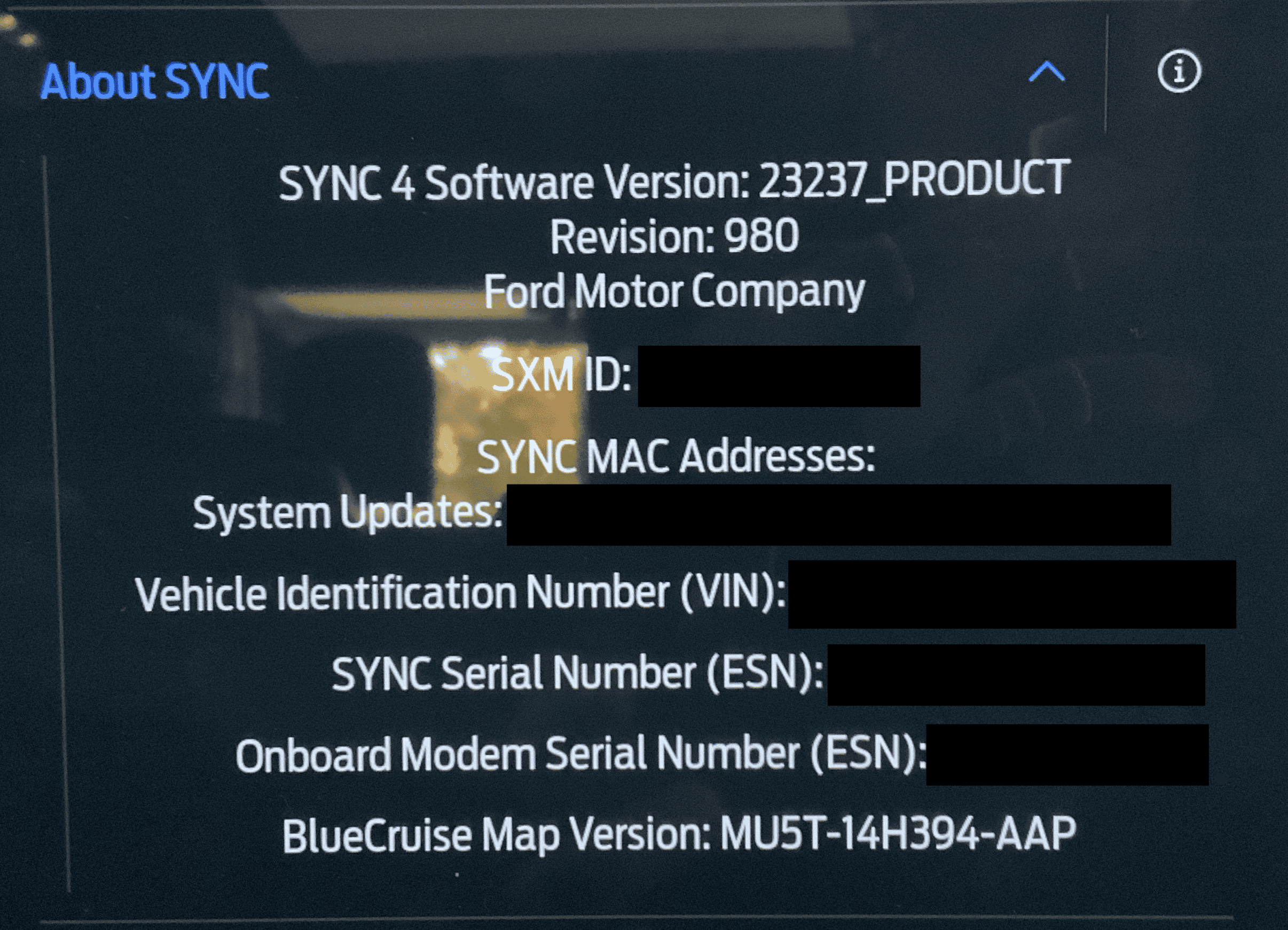 Ford F-150 Lightning Bluetooth stuttering issue (Sync 4, 12" screen) 1700514070711