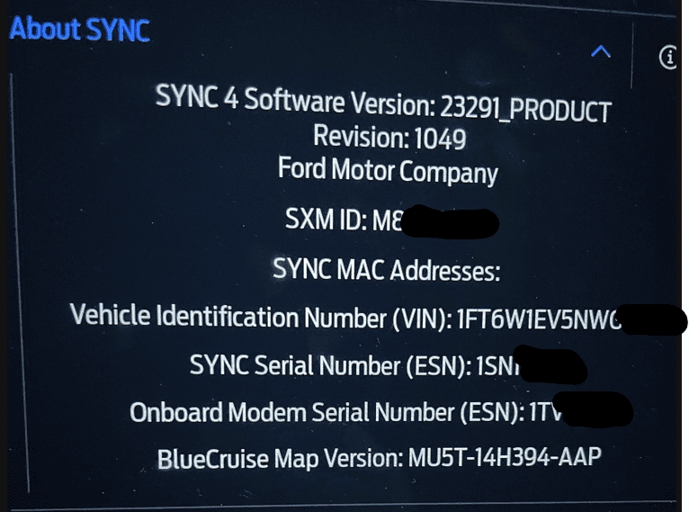 Ford F-150 Lightning Priority Update: 23-PU1103-NAT-VCE (re-release of 6.2.0) 1700789323080