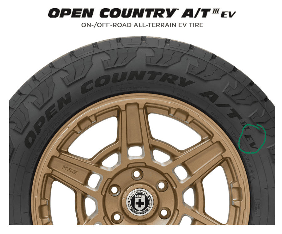 Ford F-150 Lightning Toyo Open Country A/T EV tires released 1705078977045