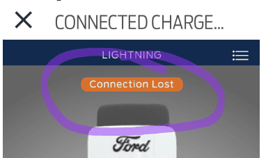 Ford F-150 Lightning Charge station pro cannot connect to charging station 1707924240277