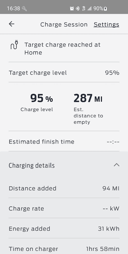 Ford F-150 Lightning Charge rate discrepancy 1708724892257