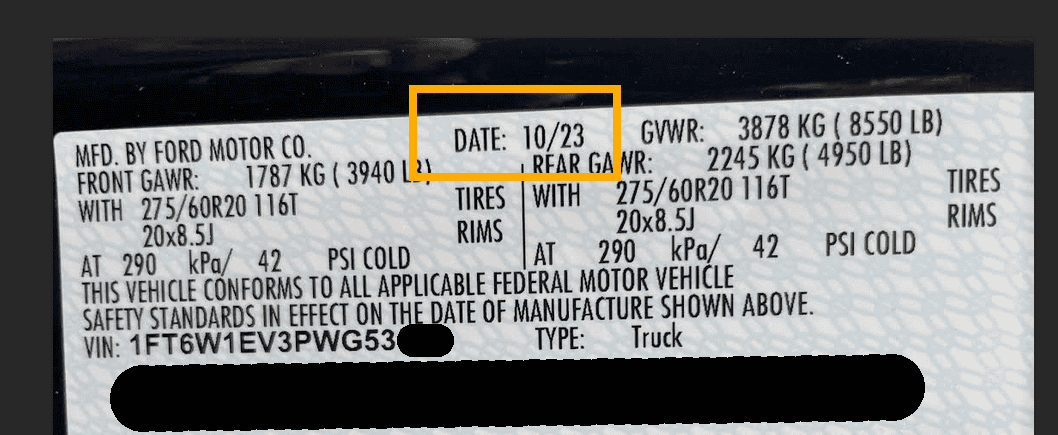 Ford F-150 Lightning Ford Changed the 12v Battery Hatch/Cover 1709400350377