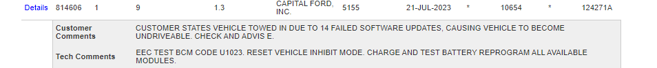 Ford F-150 Lightning Failed (OTA) Update bricked my 2023 F150L 1709698362451