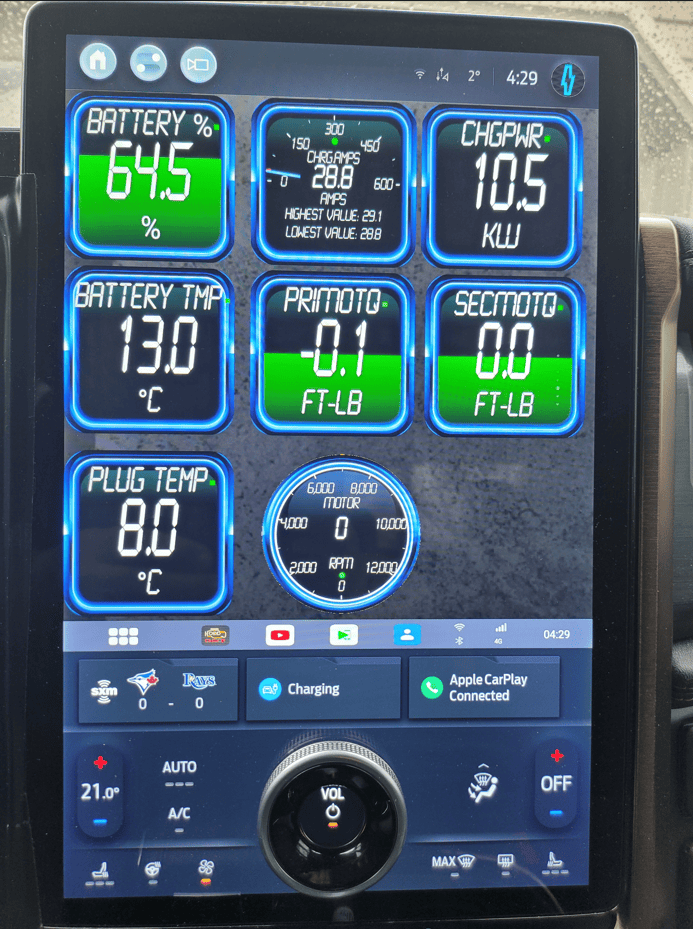 Ford F-150 Lightning How to see Lightning information / data in Torque Pro app 1711851229244-f9-