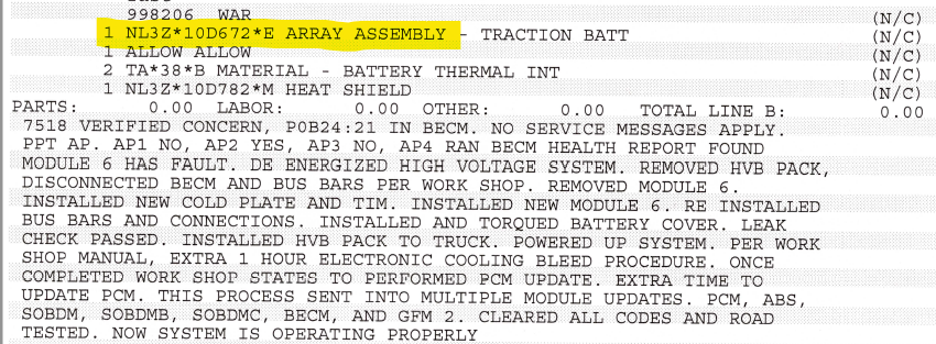 Ford F-150 Lightning CSP-23B57 for High Voltage Battery Notice 1715194206031-a0