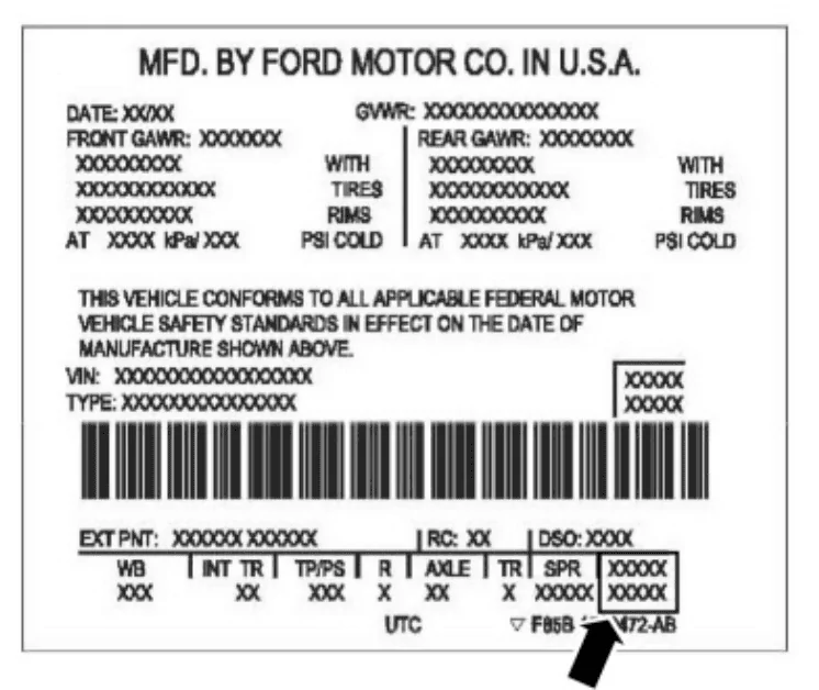 Ford F-150 Lightning Can't find VIN number on F150 Lightning 1718892090686-gl