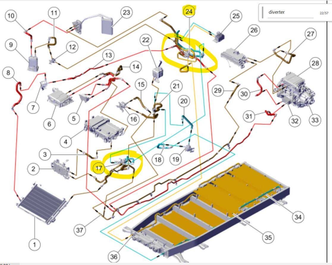 Ford F-150 Lightning Service vehicle soon - Failure Coolant Valve Not covered by powertrain warranty? 1744894715131-ye