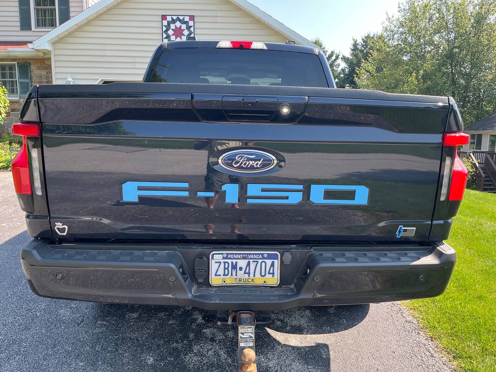 Ford F-150 Lightning Changed out the tailgate bolt badge for a way cooler bolt 1749067914386-uu