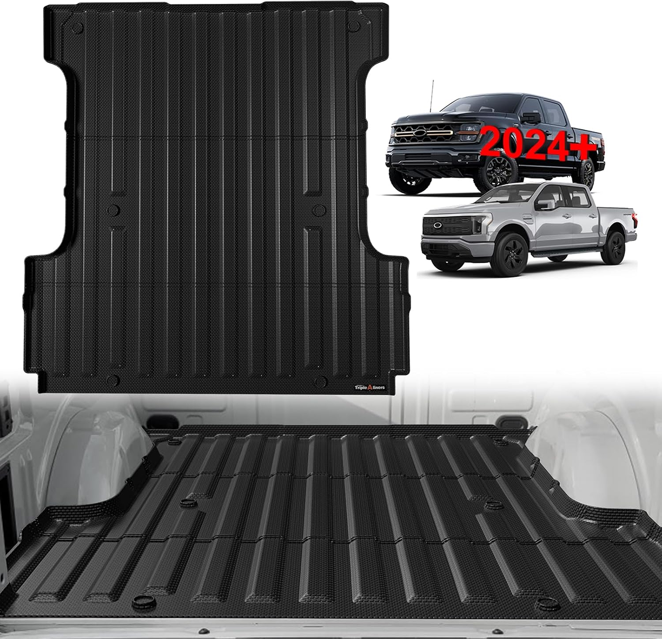 Ford F-150 Lightning 🔥 Limited Time Deal! TripleAliners F150 Cargo Bed Mat 🔥 1754374006910-d2-