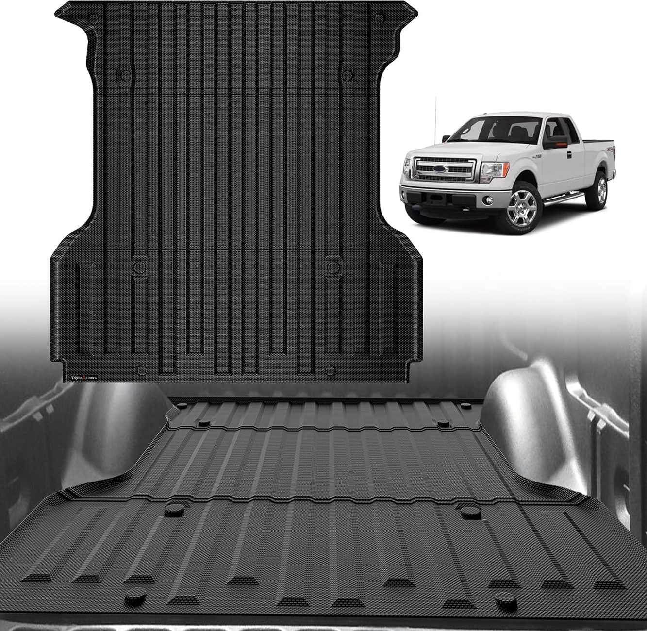 Ford F-150 Lightning 🔥 Limited Time Deal! TripleAliners F150 Cargo Bed Mat 🔥 1754996324253-se
