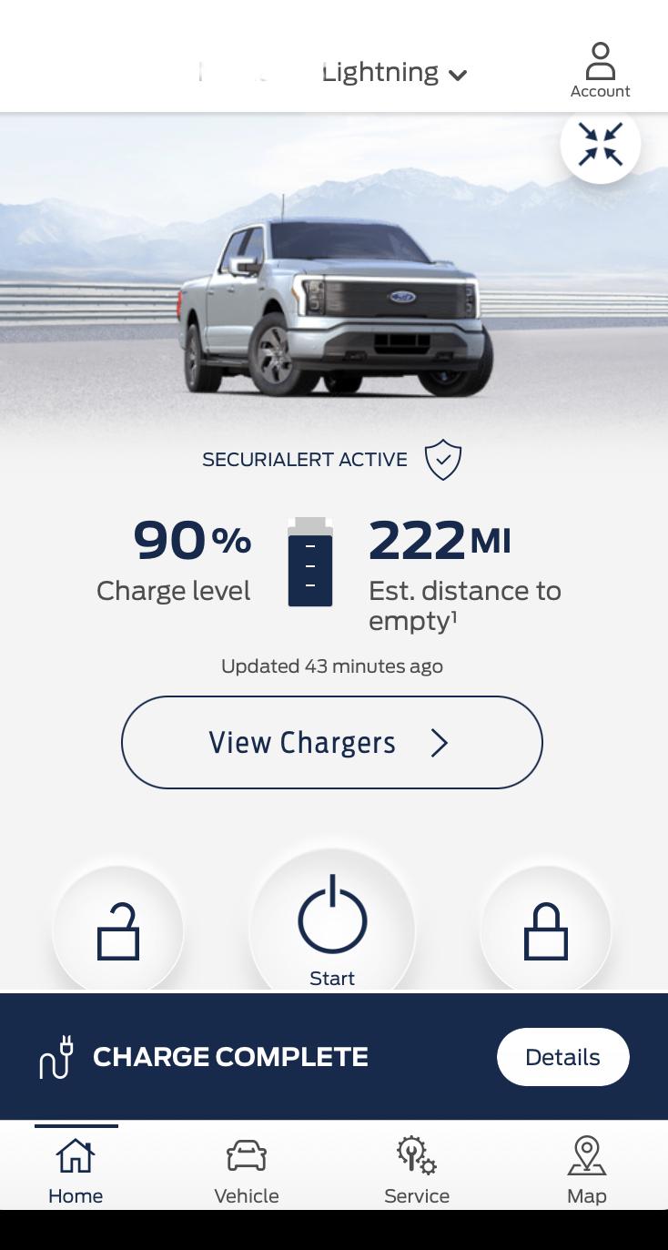 Ford F-150 Lightning ER Lightning- Cannot Charge Past 265 Miles? 194603CB-33EA-44F1-8C57-4DE2CF75F014