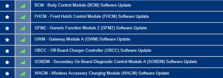 Ford F-150 Lightning Lightning Software Updates using FDRS 1FTVW1EV3NWG03253-18-Jan-23