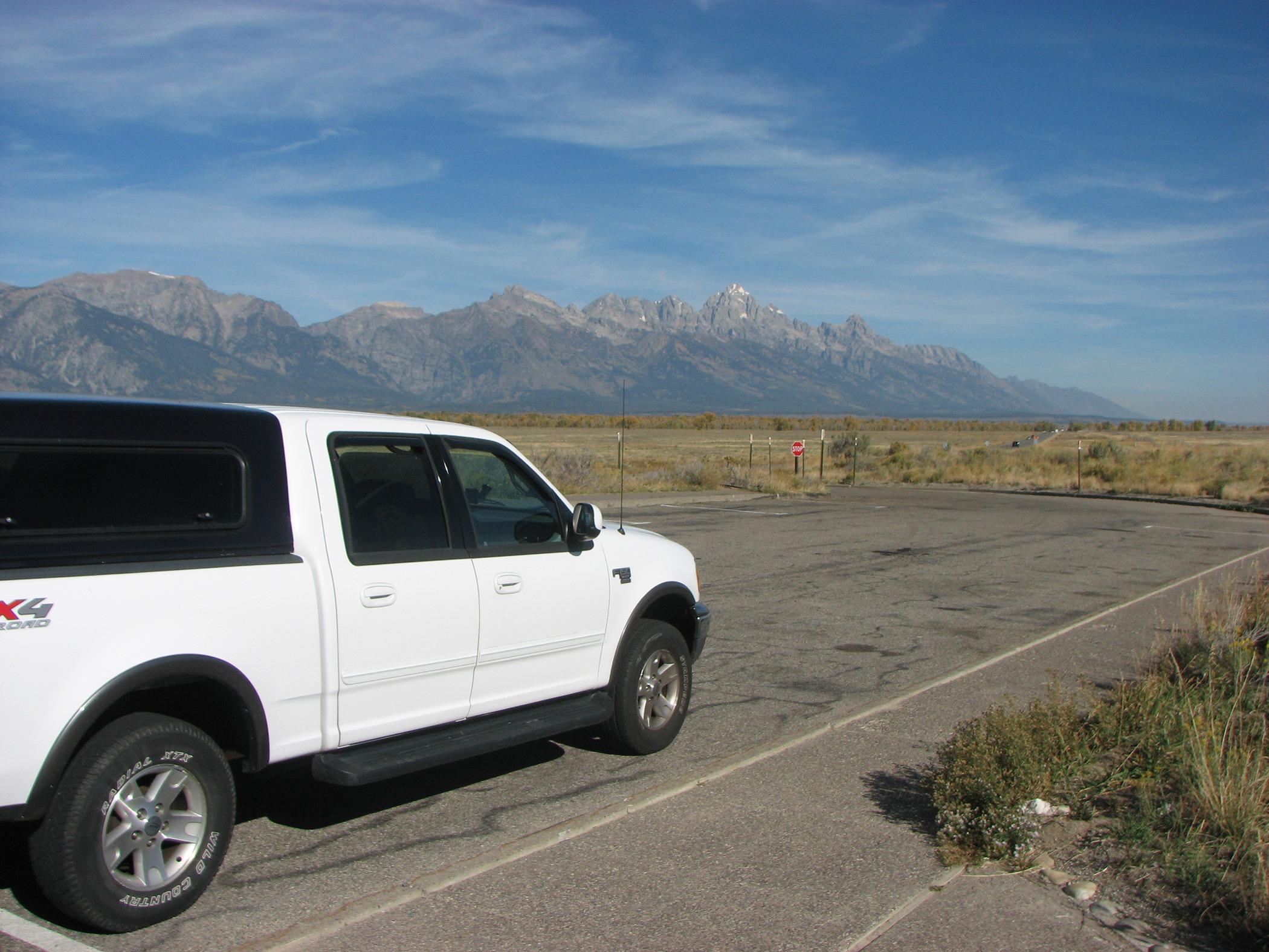 Ford F-150 Lightning What did you drive before your Lightning? 2010 9-27 Grand Teton.JPG