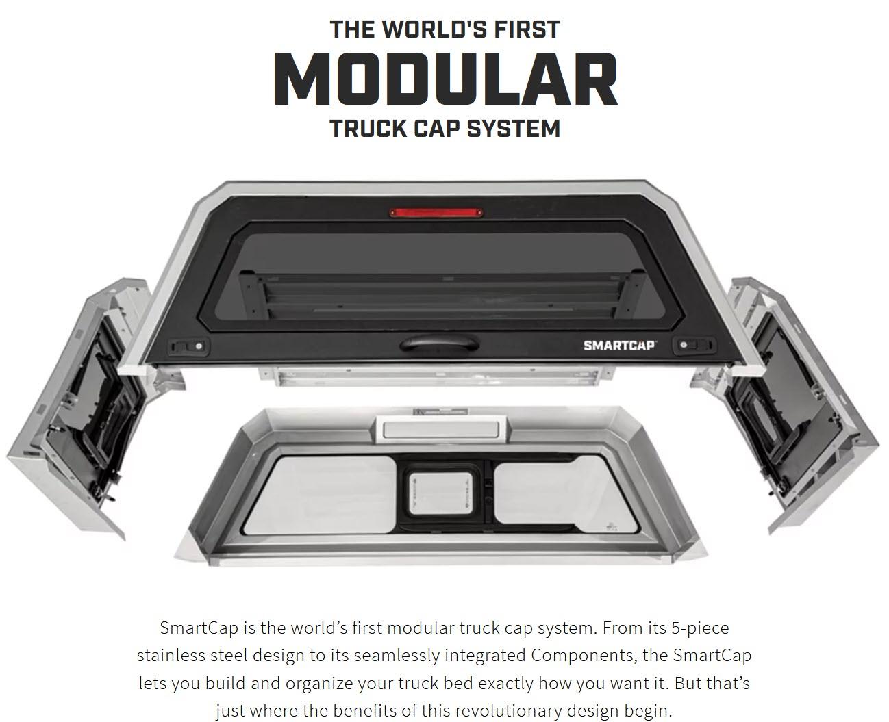 Ford F-150 Lightning RSi SmartCap Camper Shell installed on 2021 F-150 2021-02-12_11-01-44