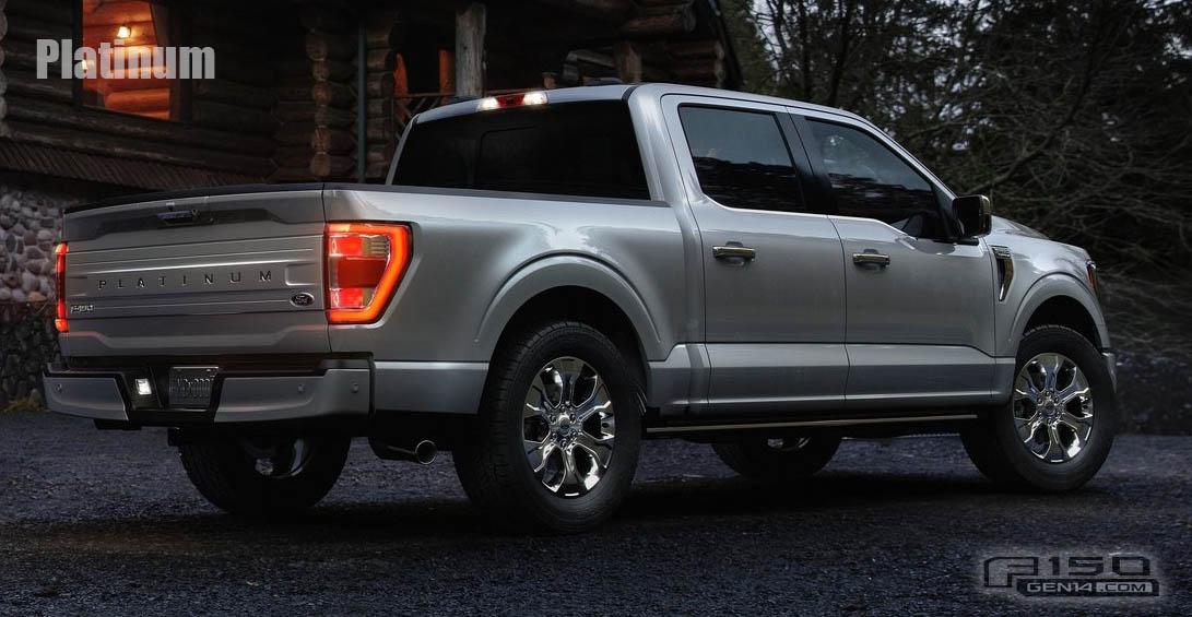 Ford F-150 Lightning Factory Wheels Comparison - 2021 F-150 (XL, STX, XLT, Lariat, King Ranch, Platinum, Limited) 2021 F-150 Platinum Wheels