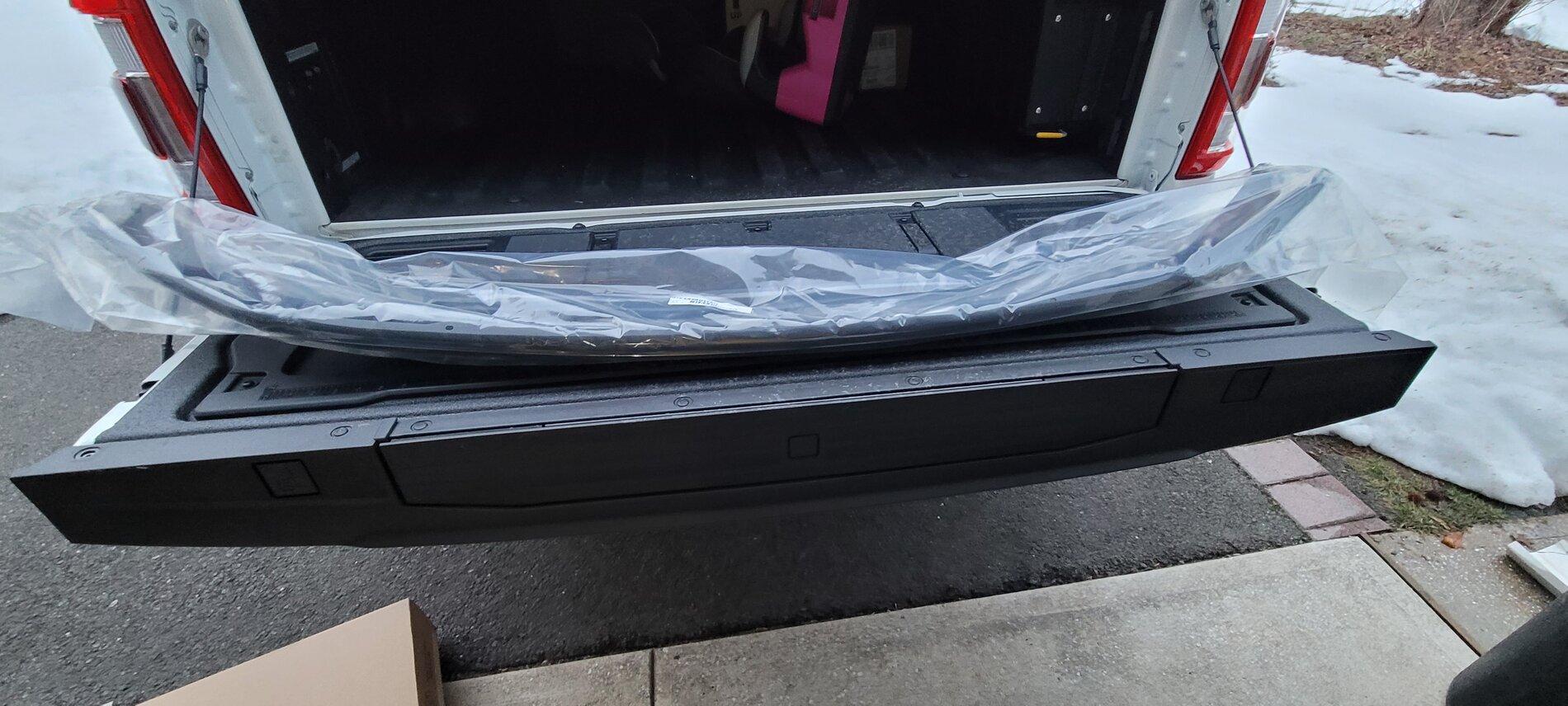 Ford F-150 Lightning Hood Deflector Installation - DIY Writeup 20210226_174110