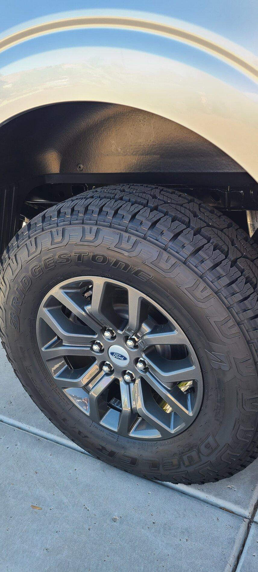Ford F-150 Lightning Powder coated lariat wheels 20210512_161754