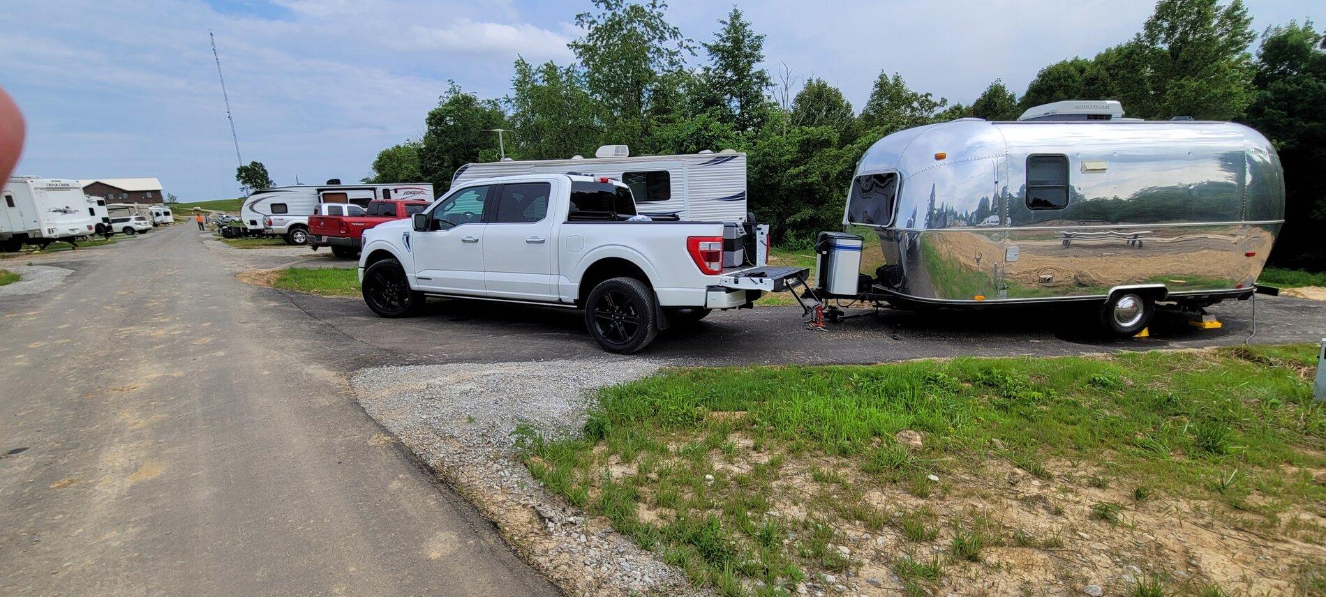 Ford F-150 Lightning 5,000 miles towing with 2021 F-150 Platinum PowerBoost - review 20210625_173525