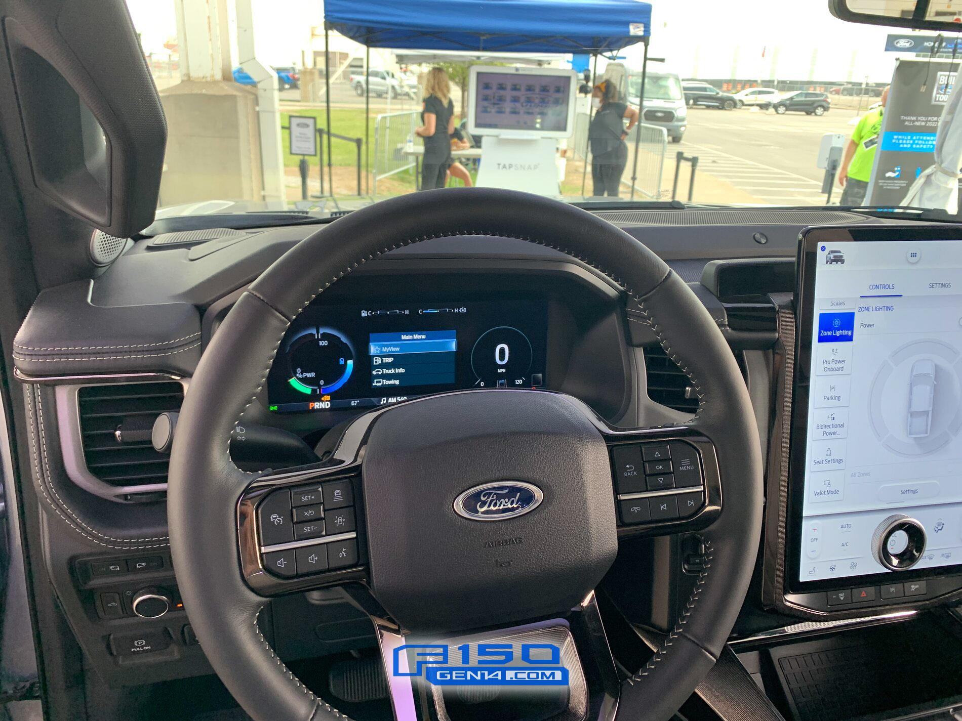 Ford F-150 Lightning Answers & Pics From F-150 Lightning Event &  Product Experts 2022 F-150 Lightning Pickup Event 10