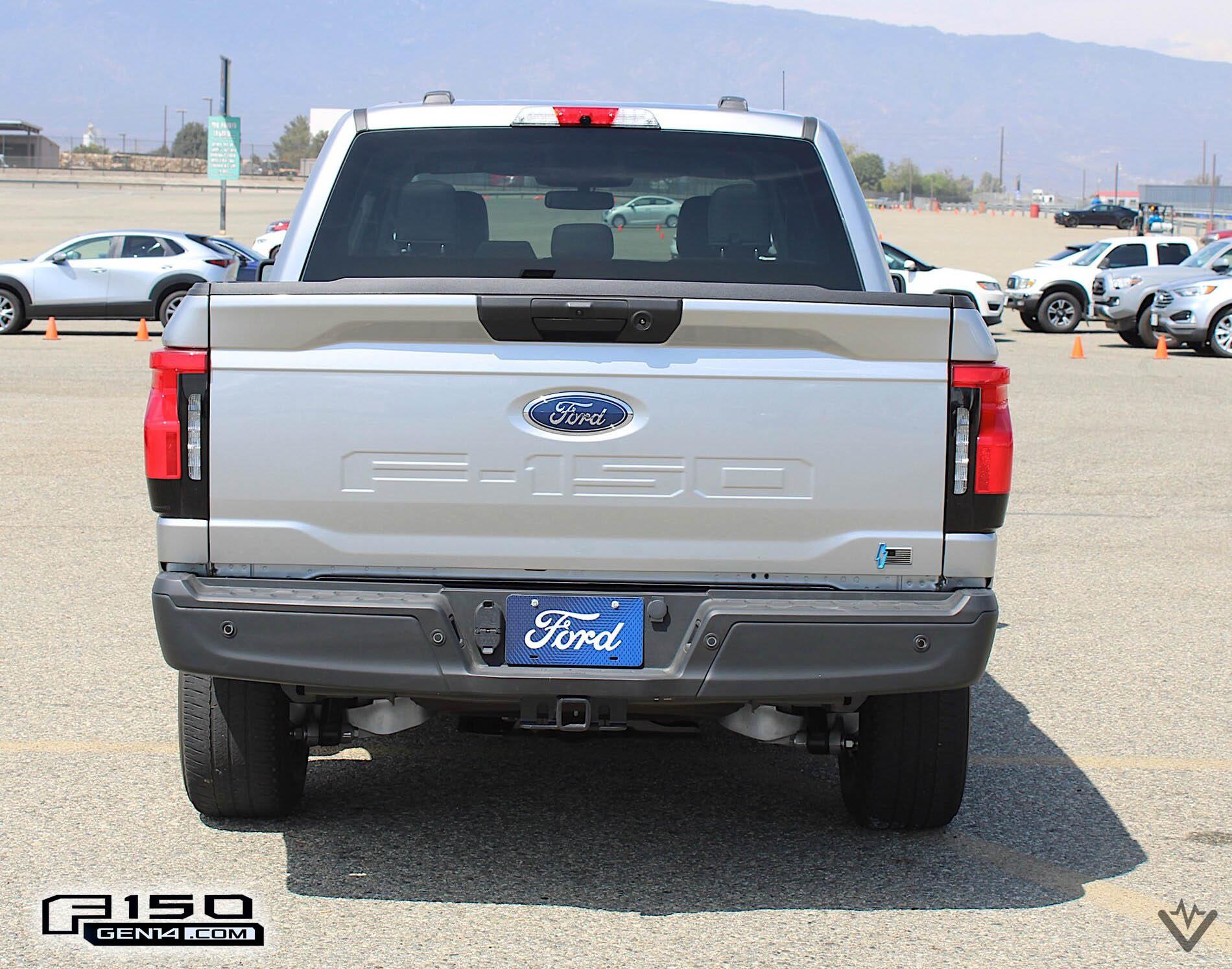 Ford F-150 Lightning ICONIC SILVER F-150 Lightning Photos & Club 2022 F-150 Lightning PRO Iconic Silver Pickup 4