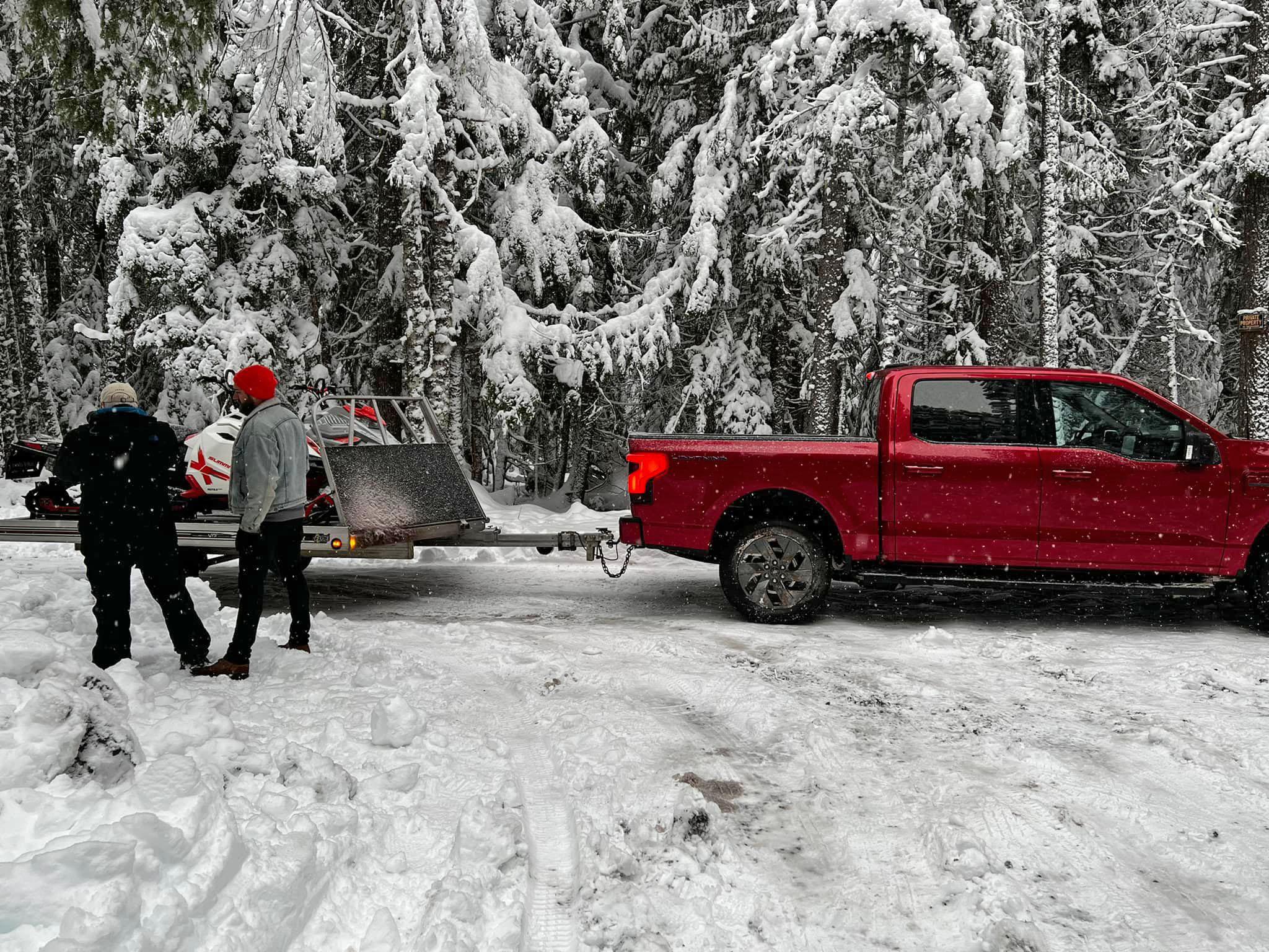 Ford F-150 Lightning Atlas Blue, Rapid Red & Antimatter Blue F-150 Lightning Pics From Official Ford Commercial Shoot 2022 F150 Lightning Atlas Blue & Rapid Red Metallic Pics 2