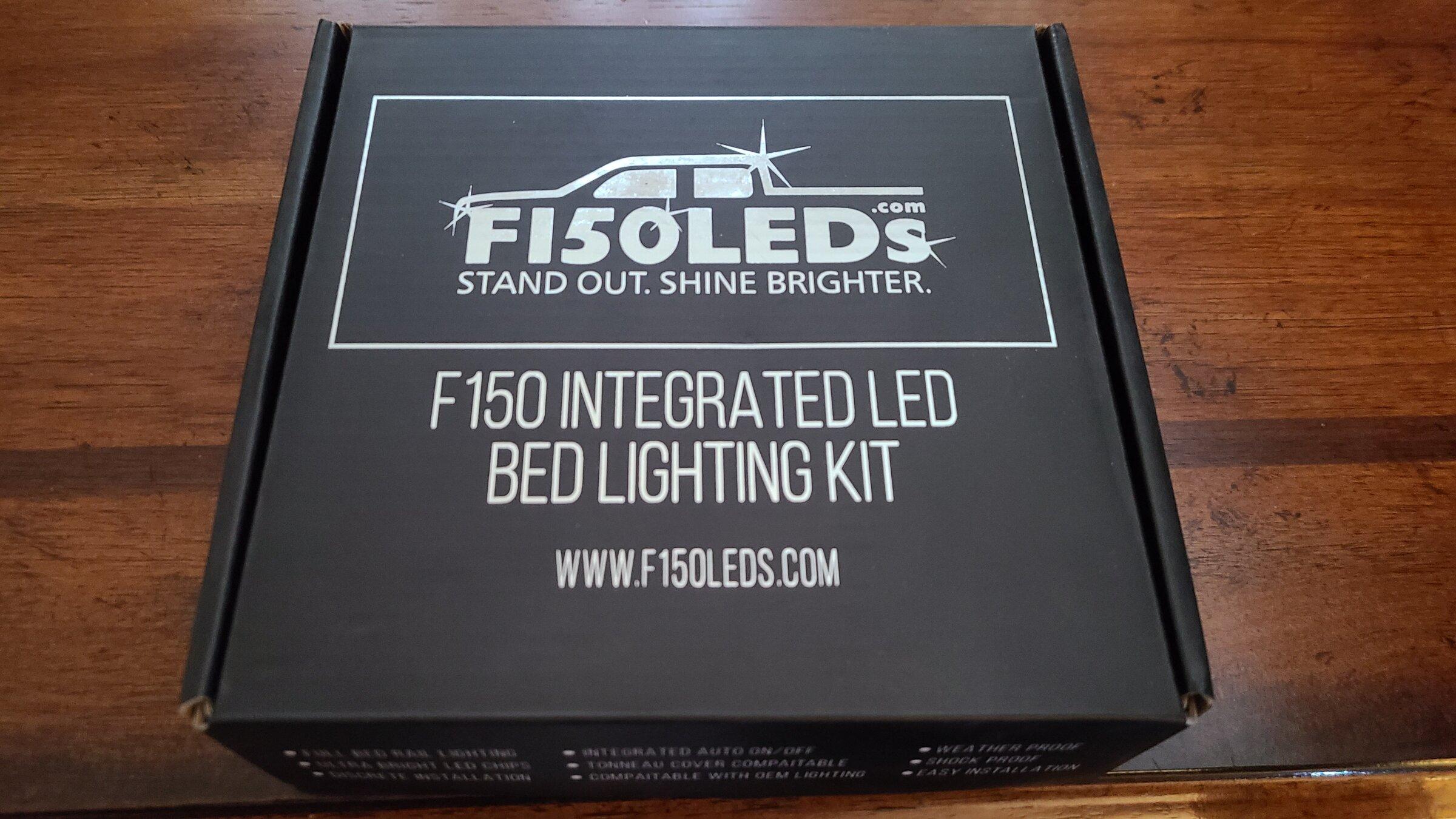 Ford F-150 Lightning $50.00  2021/22 F150LEDs Integrated LED Bed Lighting Kit 20220118_113839