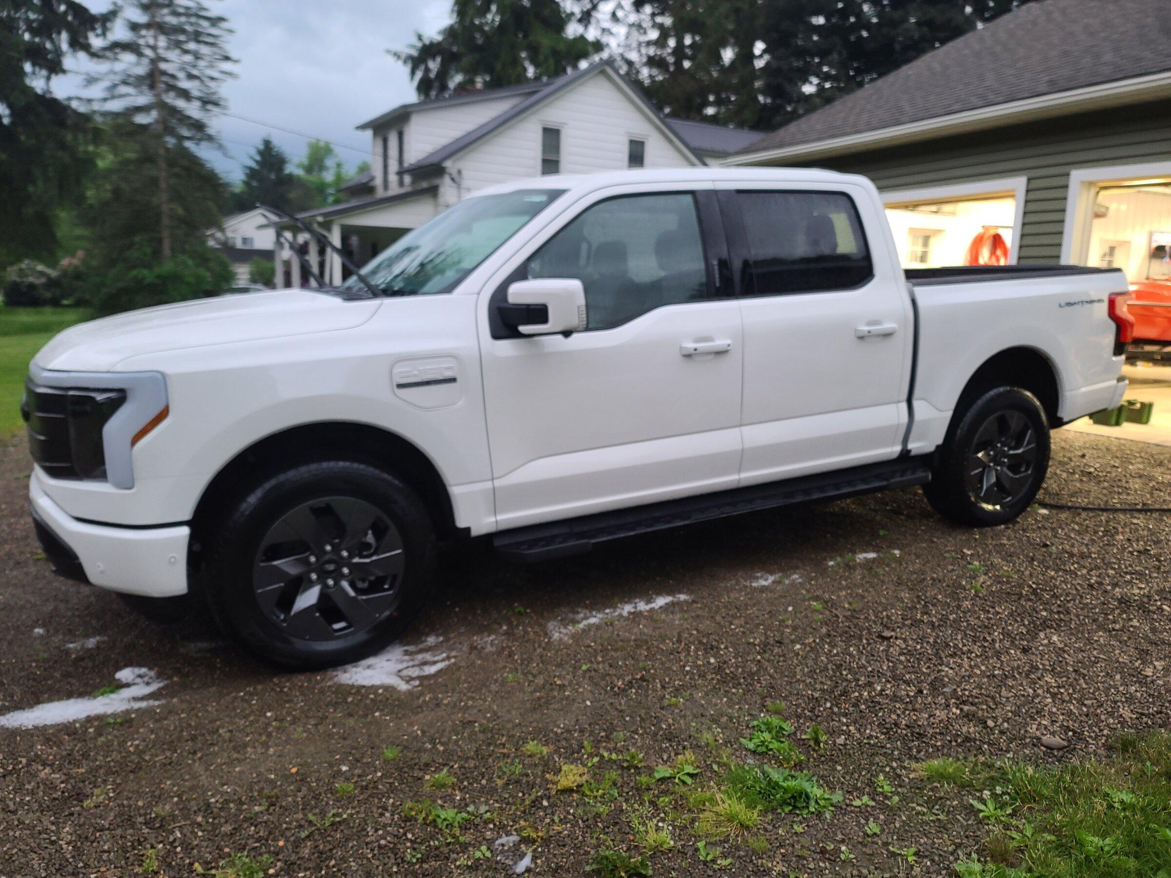 Ford F-150 Lightning My Lariat Extended Range Delivered! 20220601_201949