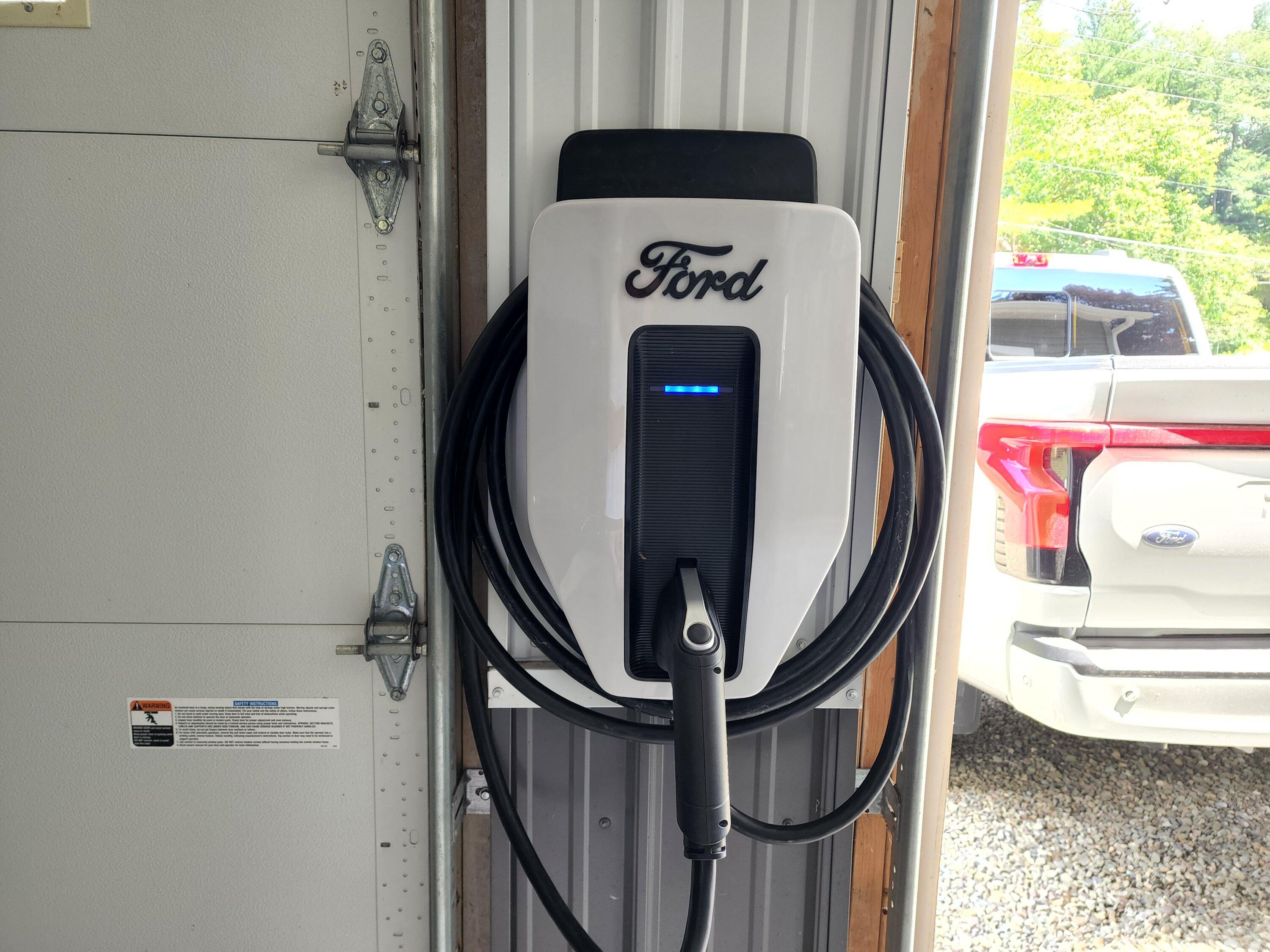 Ford F-150 Lightning Show me your Ford Charge Station Pro installs 20220720_135007