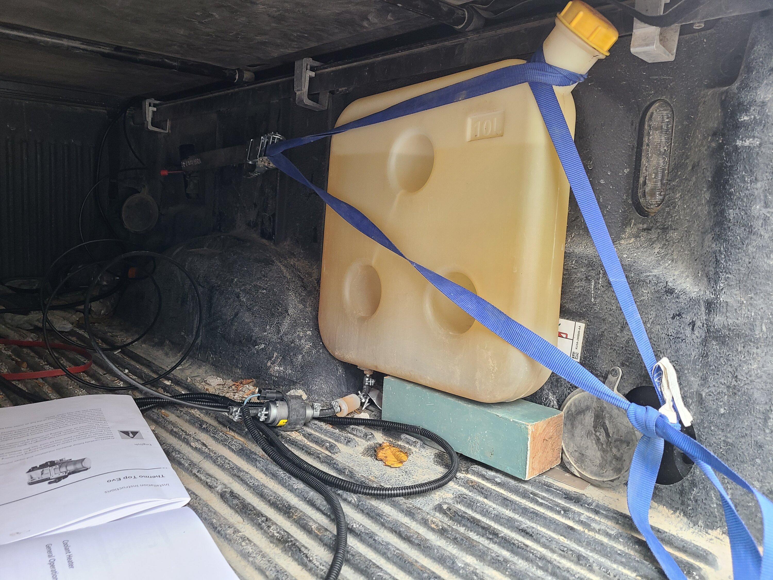 Ford F-150 Lightning Diesel heater(new video of it running) 20221028_161535