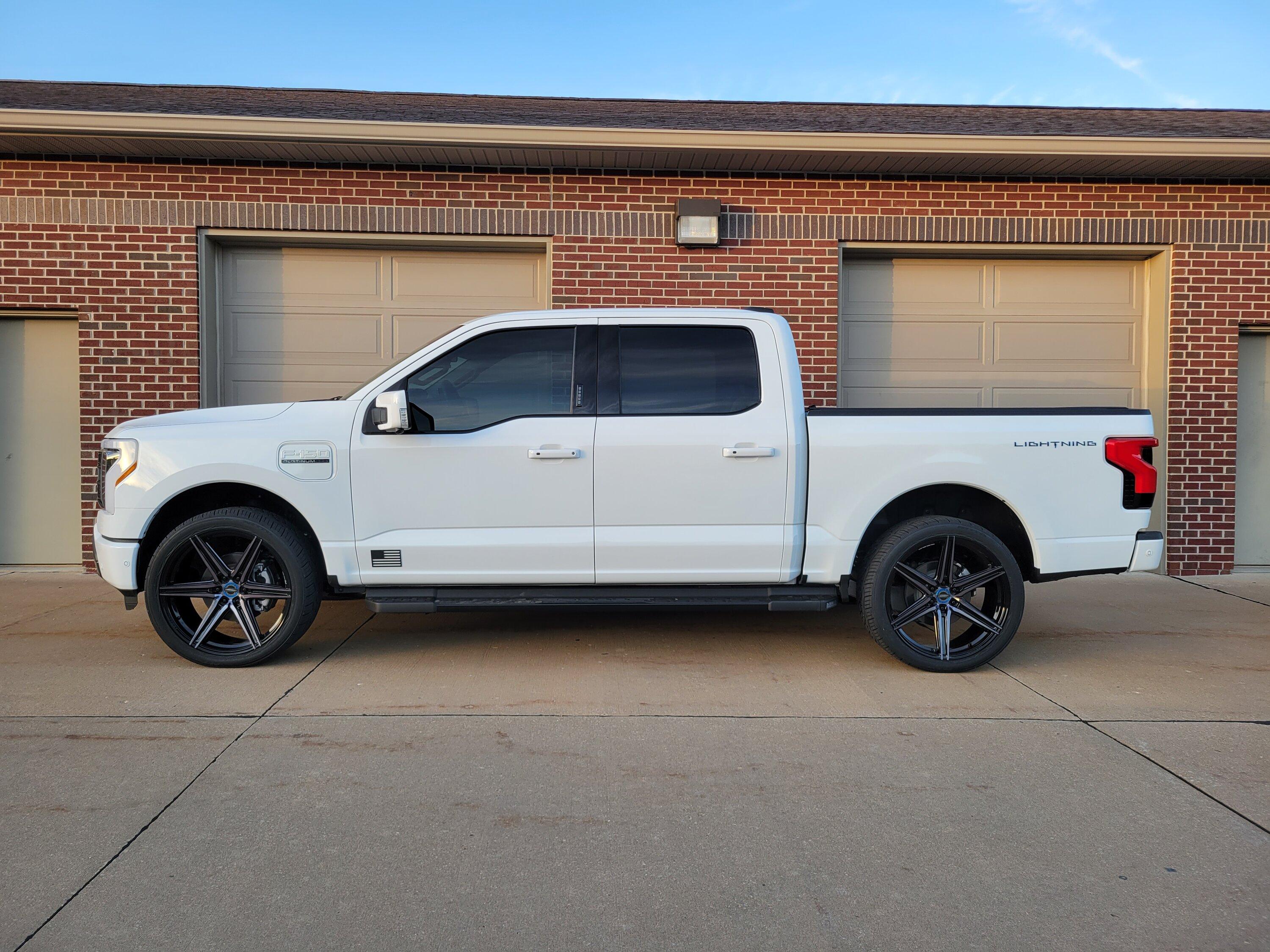 Ford F-150 Lightning Eibach R&D for Lightning lowering kit, leveling kit and lift kit -- submit your input 20230116_165206