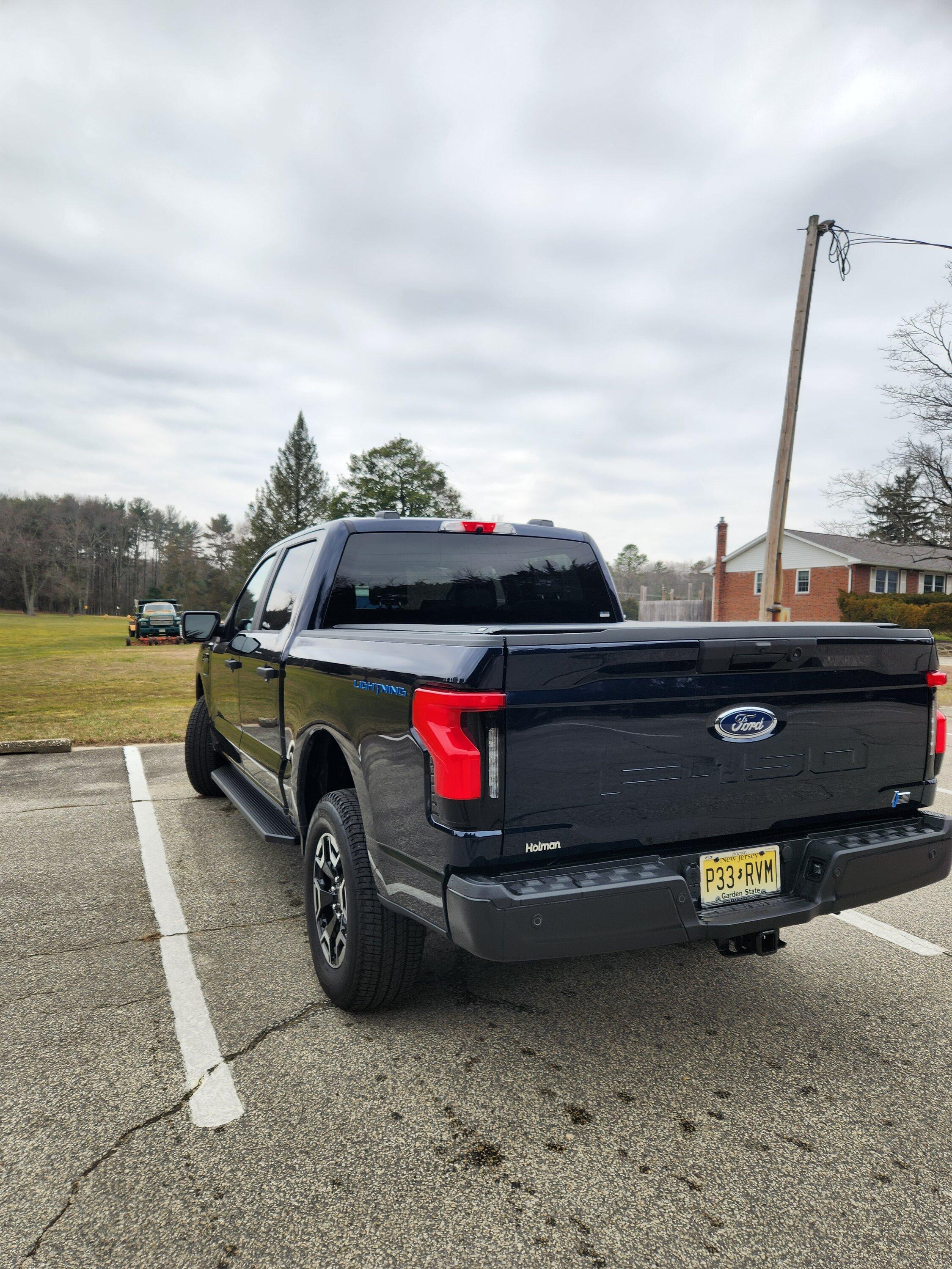 Ford F-150 Lightning 2023 Lightning Pro Antimatter Blue NJ $63,000 20230209_121444