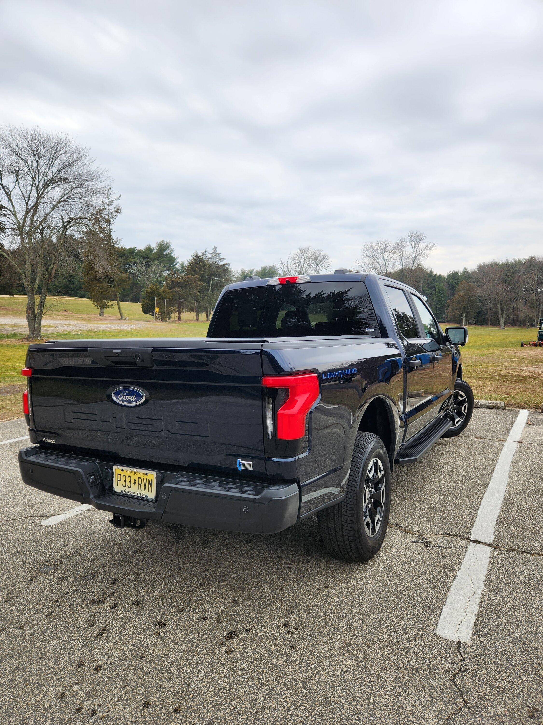 Ford F-150 Lightning 2023 Lightning Pro Antimatter Blue NJ $63,000 20230209_121454