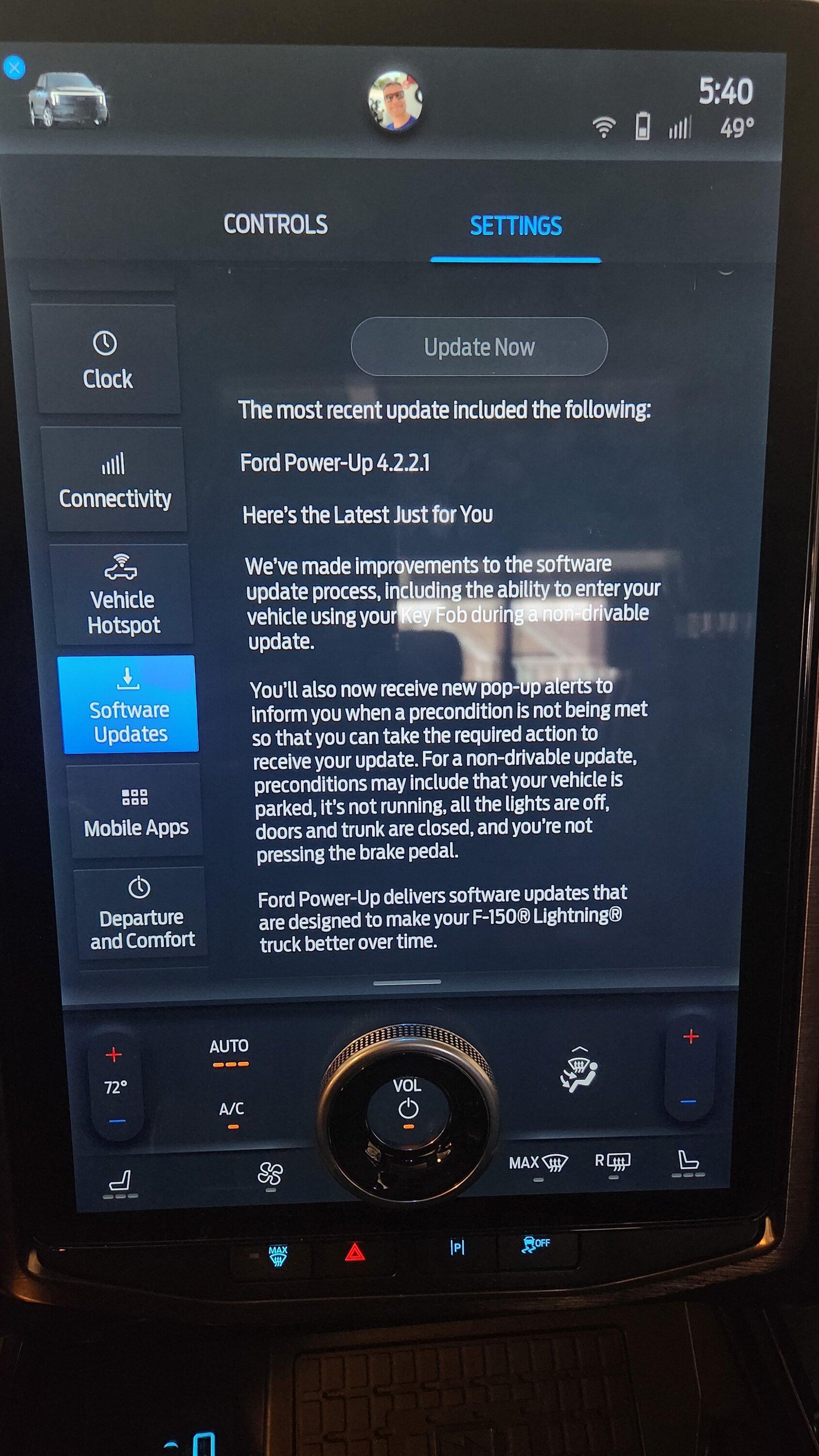 Ford F-150 Lightning Lightning Software Updates using FDRS 20230328_174010