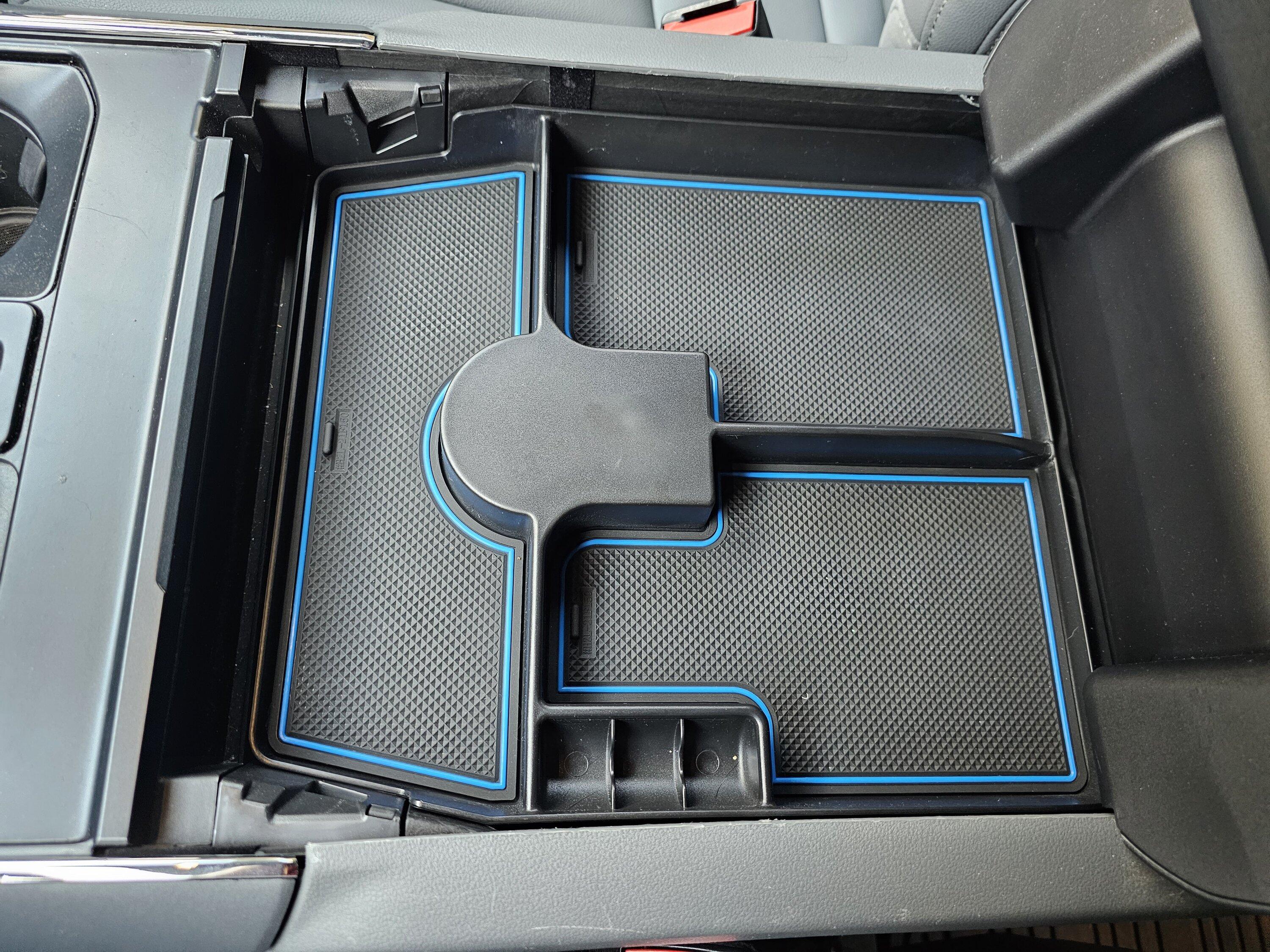 Ford F-150 Lightning Console Organizer Tray compatible with OEM Safe Vault 20230501_070347