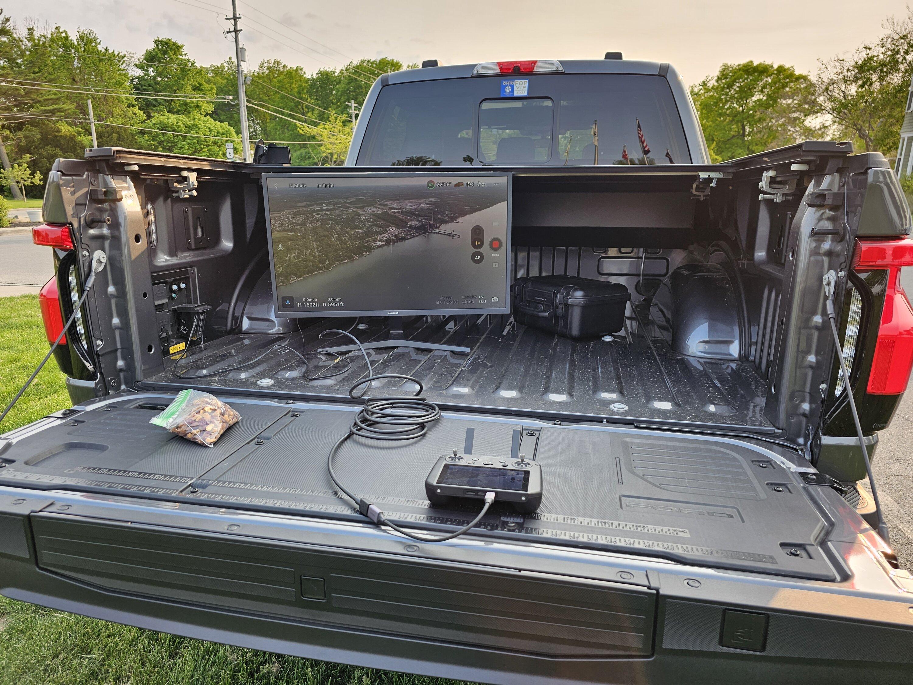 Ford F-150 Lightning What are you plugging in to your On-Board Power outlets in your Lightning? 20230521_183925