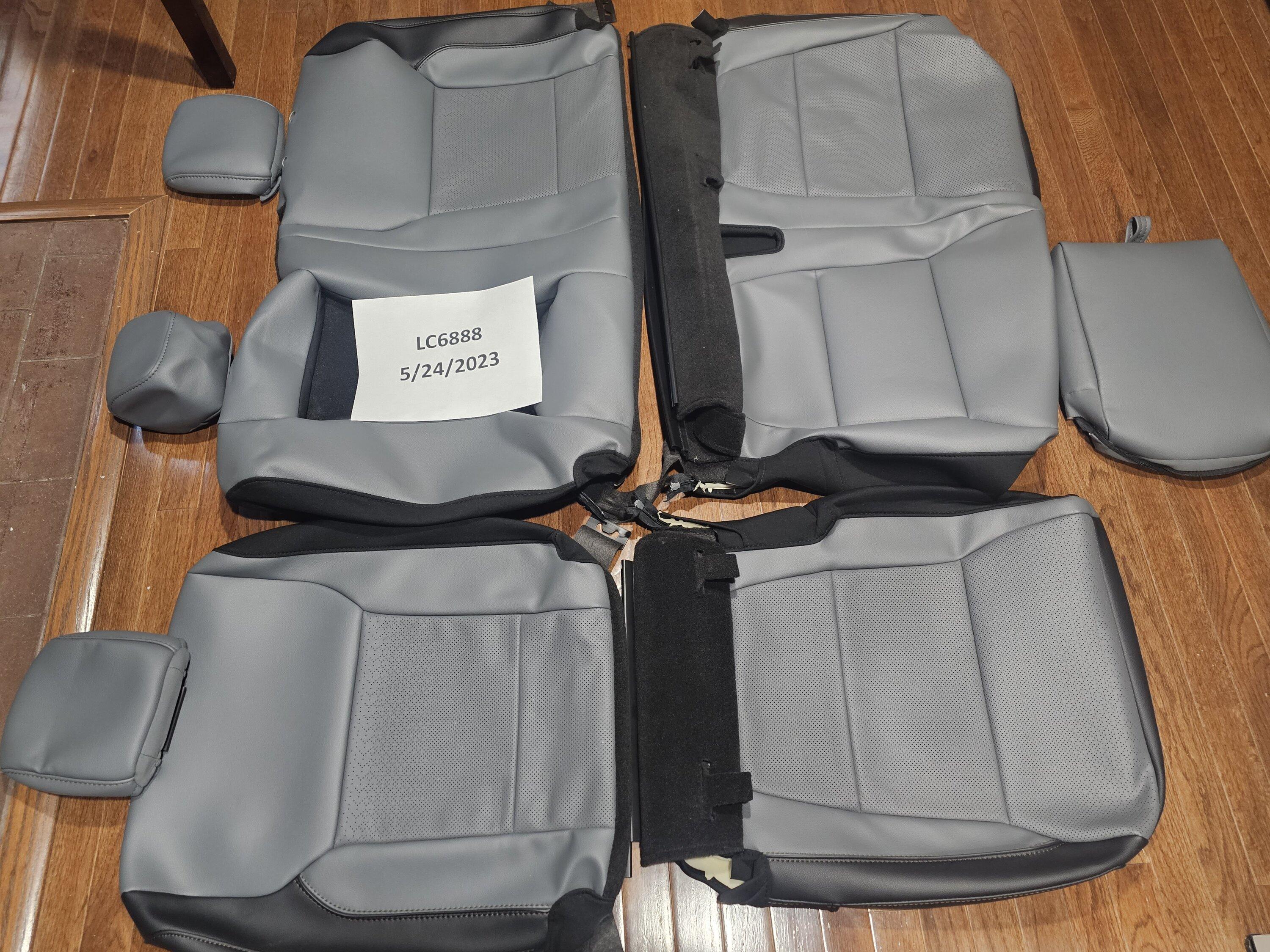 Ford F-150 Lightning FORD LIGHTNING LARIAT FACTORY SEAT COVERS 20230524_175515