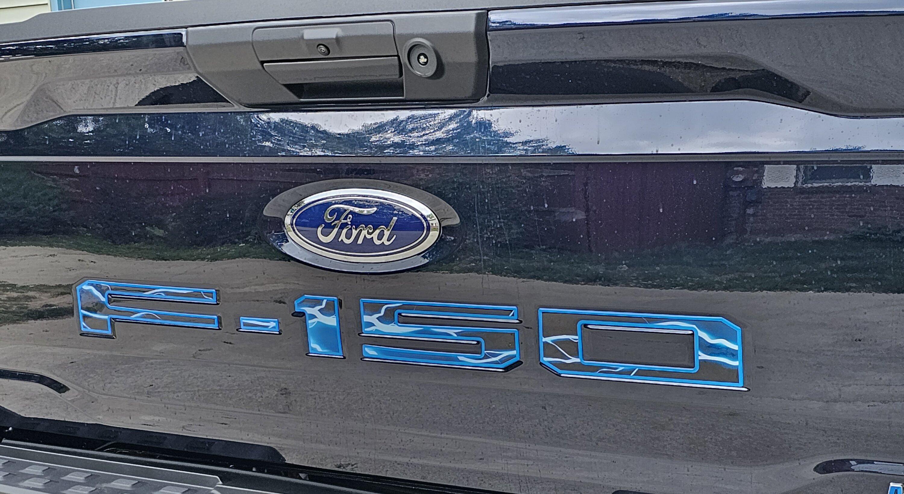 Ford F-150 Lightning Lightning Lettering 20230626_125100