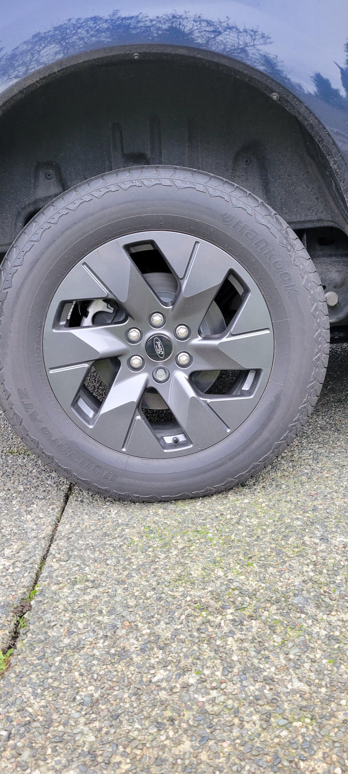 Ford F-150 Lightning Tire pressure recommendations? 20231213_100439