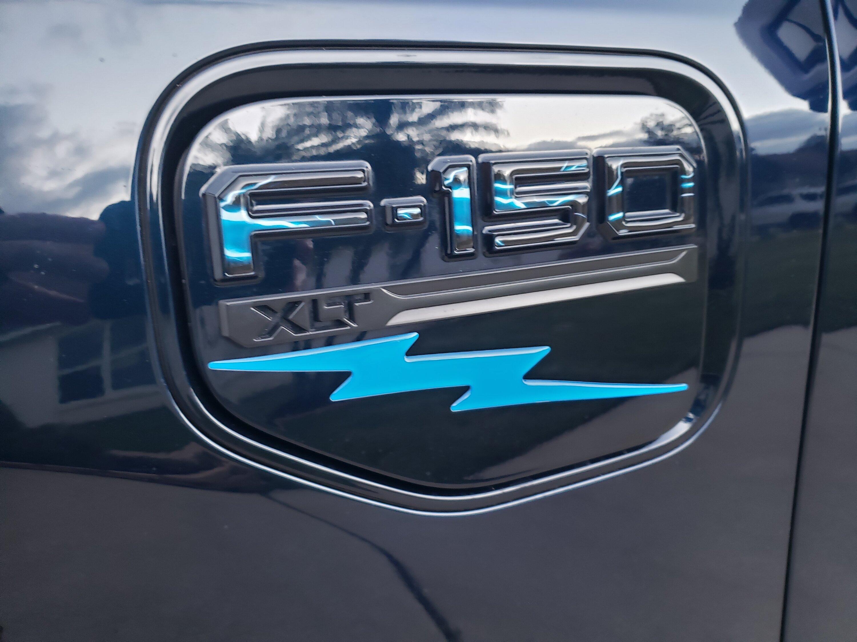 Ford F-150 Lightning ANTIMATTER BLUE F-150 Lightning Photos & Club 20240127_180602