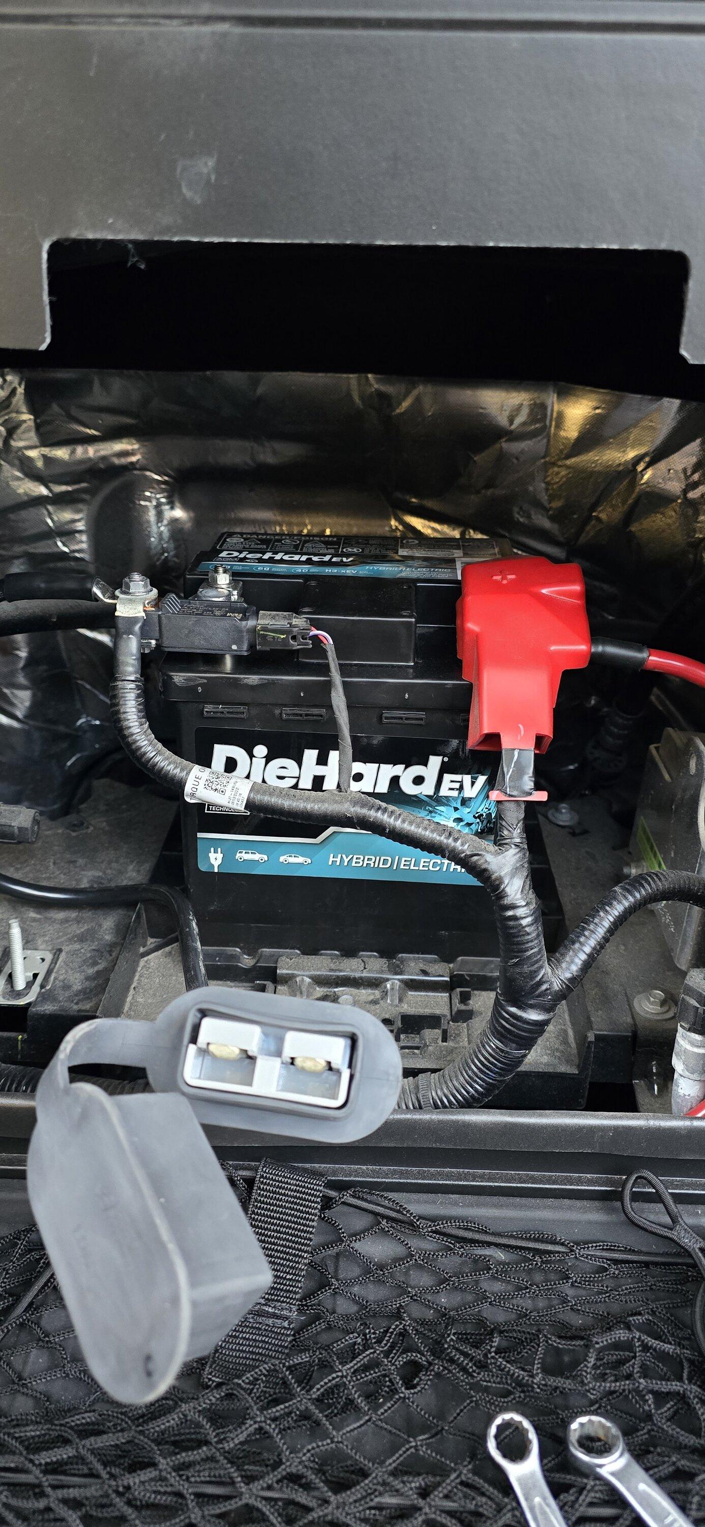 Ford F-150 Lightning 12V Battery Replacement - DieHard EV Hybrid/Electric Battery: H3 20240204_171232 (1)