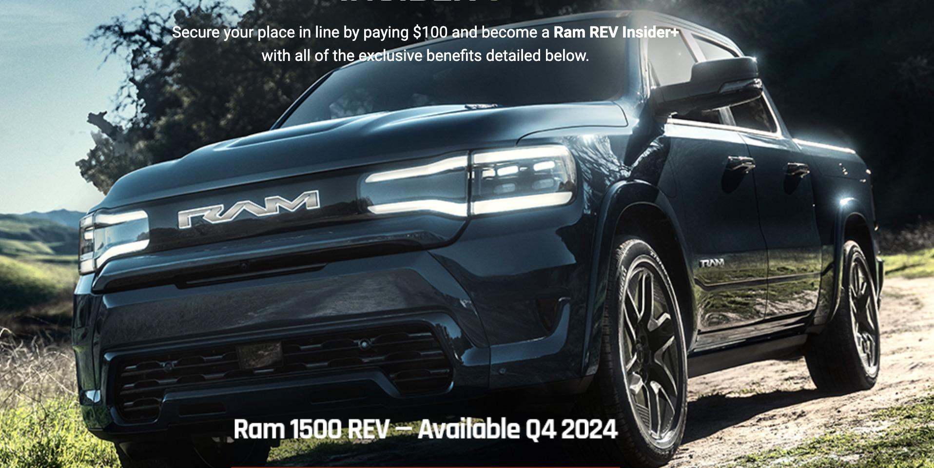 Ford F-150 Lightning 2025 Ram 1500 REV Revealed!! Have a reservation placed? Sign in here! 🙋🏻‍♂️ 2025-ram-1500-rev-production-