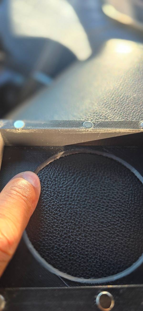 Ford F-150 Lightning Stick to Rotary Shift Knob Conversion w/ 3D Printed Rotary Shifter Holder 20250406_174447