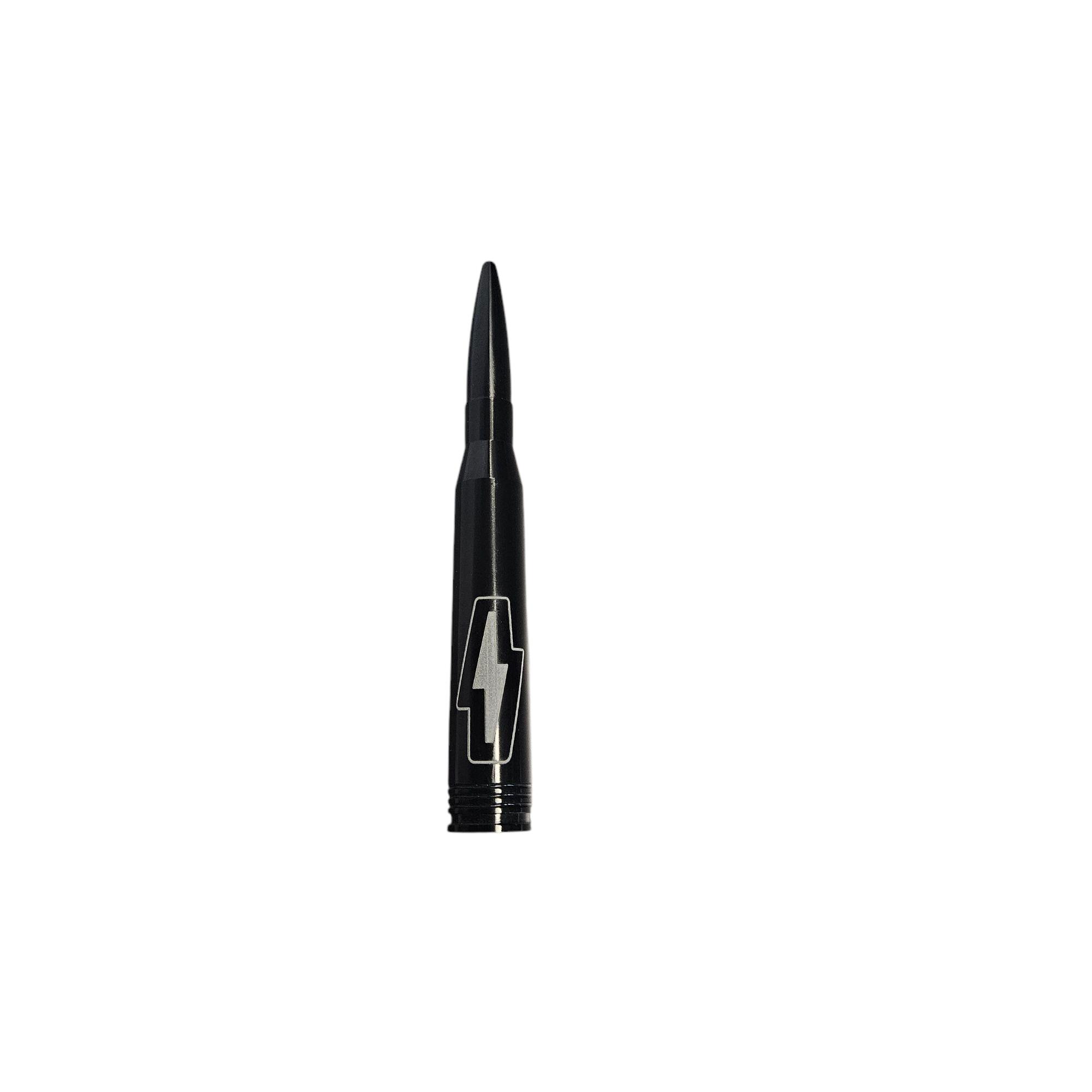 Ford F-150 Lightning Laser Engraved .50 Cal Style Antenna – Lightning Logo 20250511_110621