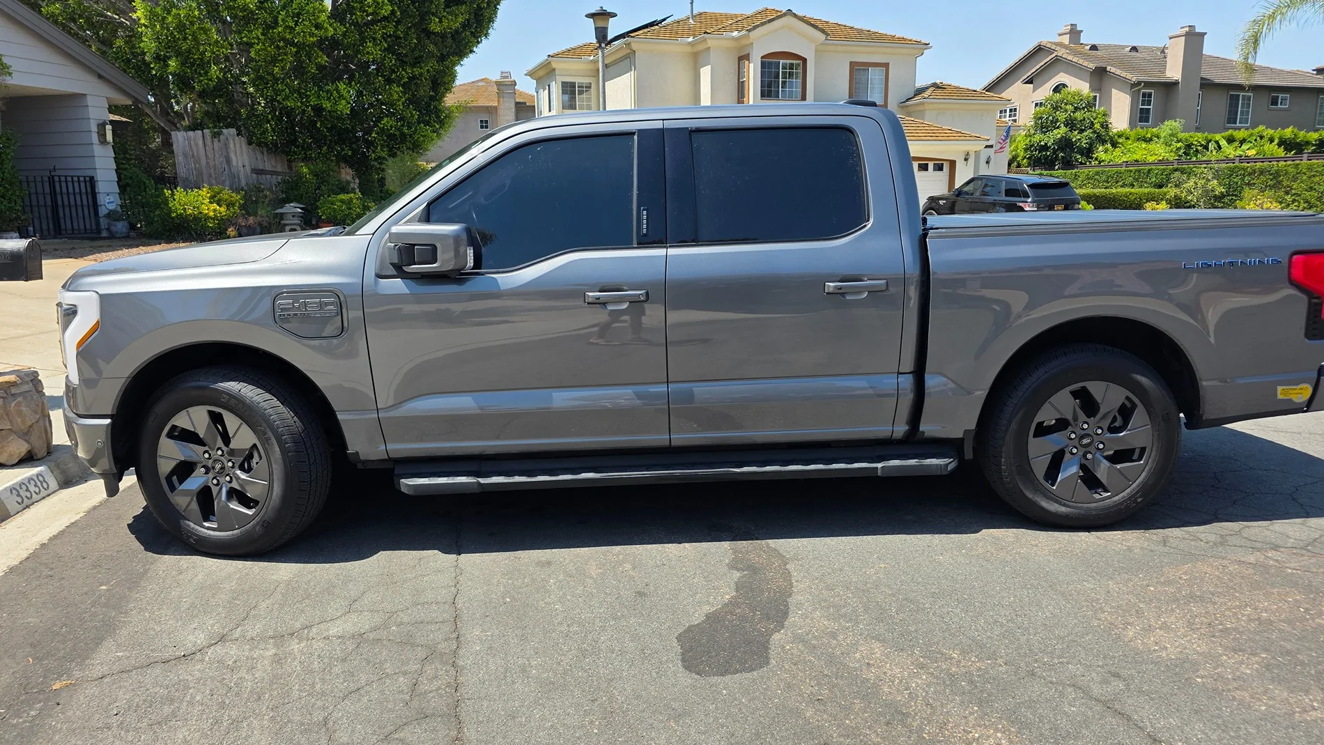 Ford F-150 Lightning Eibach lowering springs. 20250809_113356
