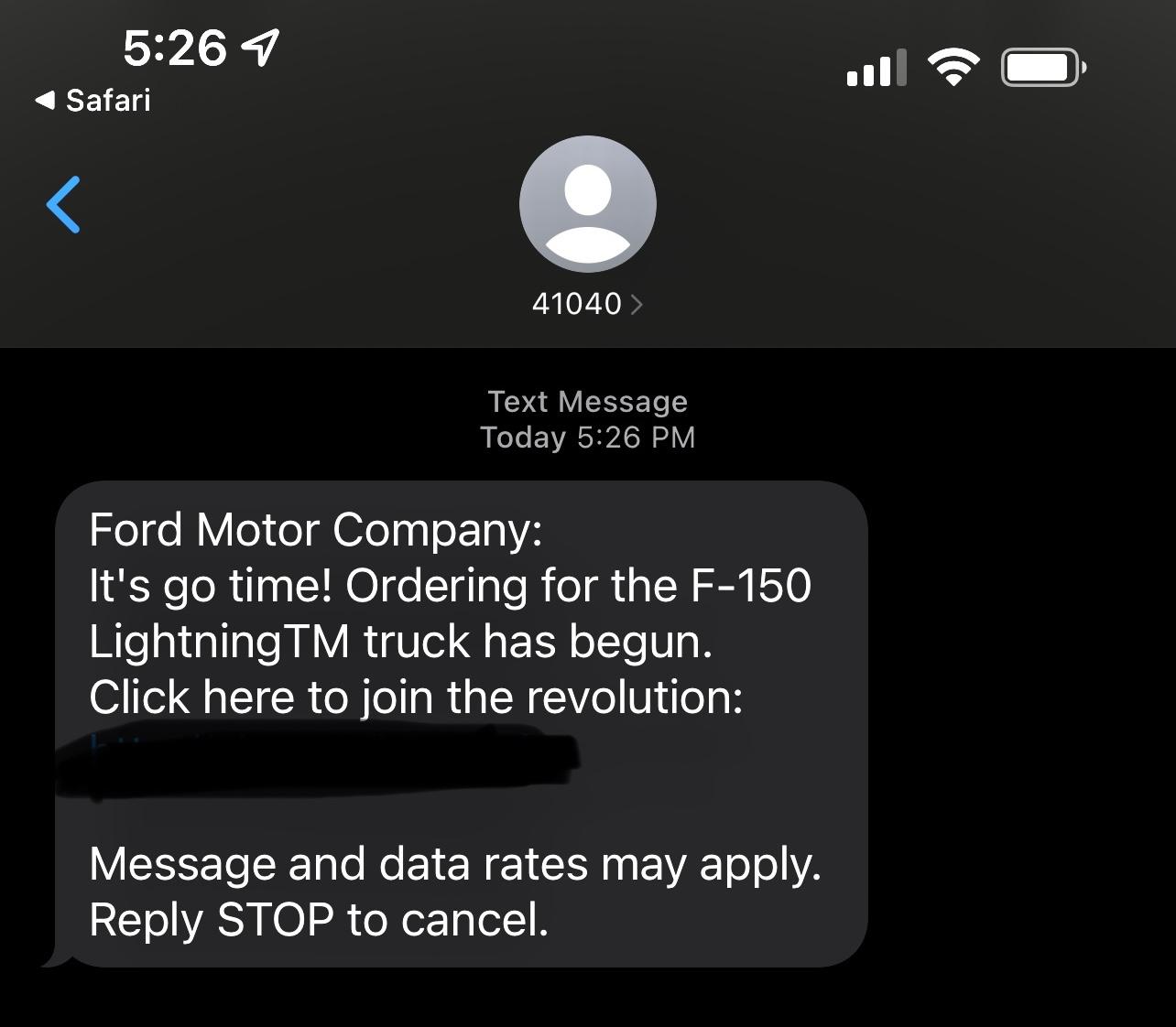 Ford F-150 Lightning ? Lightning Ordering WAVE 2 Emails Are Out! 21370767-35C8-46B3-8FAC-91B94B4FD489