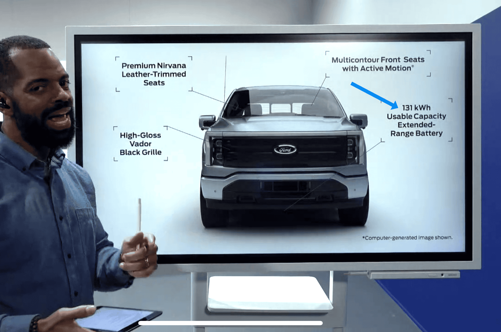 Ford F-150 Lightning 2022 Lightning Battery Capacity = 98 kWh Standard Range and 131 kWh Extended Range + Trims Comparison Chart 226CD3F7-91FA-4FCC-800F-853C0E3AB6EB (1)