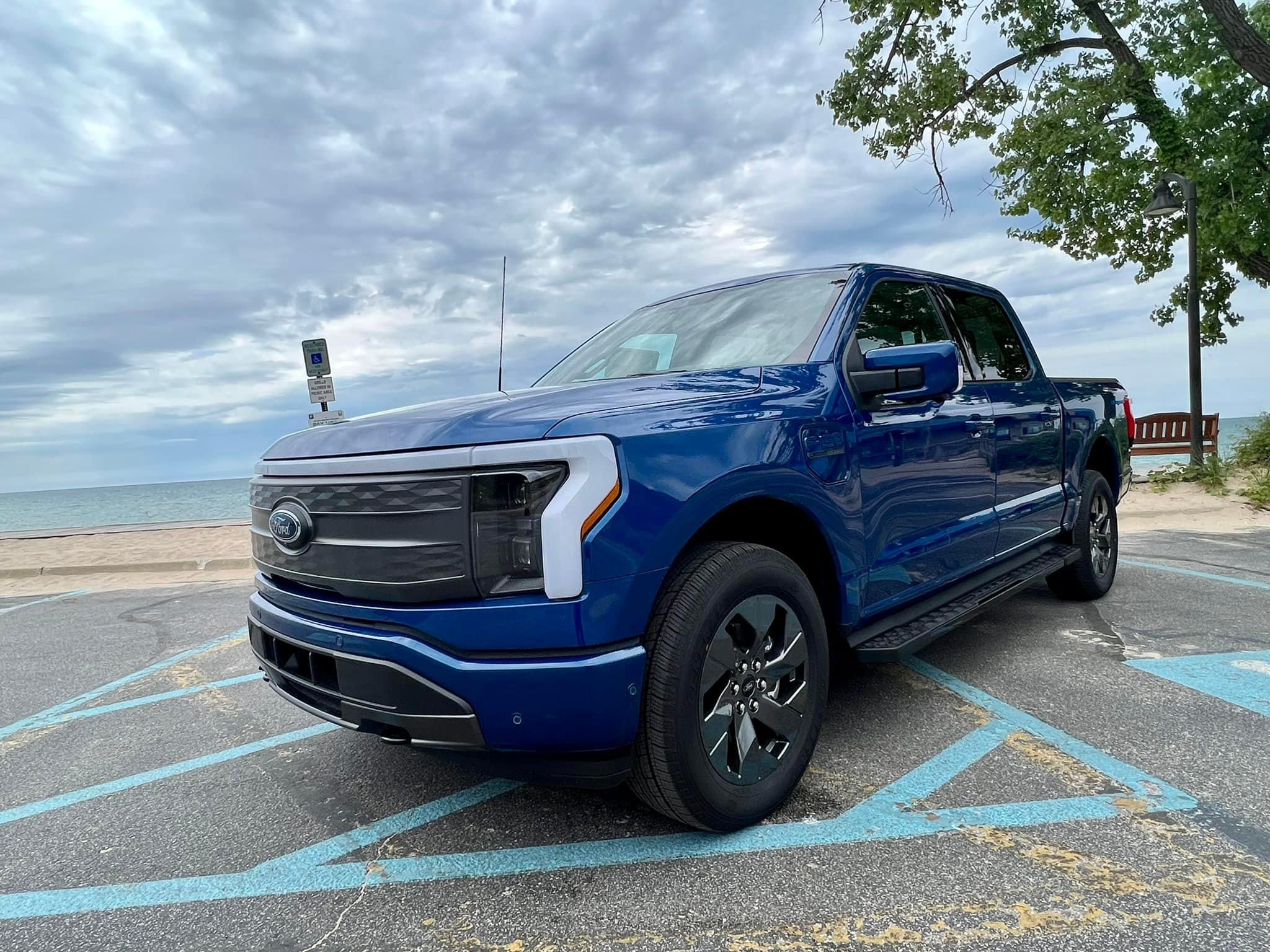 Ford F-150 Lightning ATLAS BLUE F-150 Lightning Photos & Club 284690104_10221688792308564_1655366217691238857_n