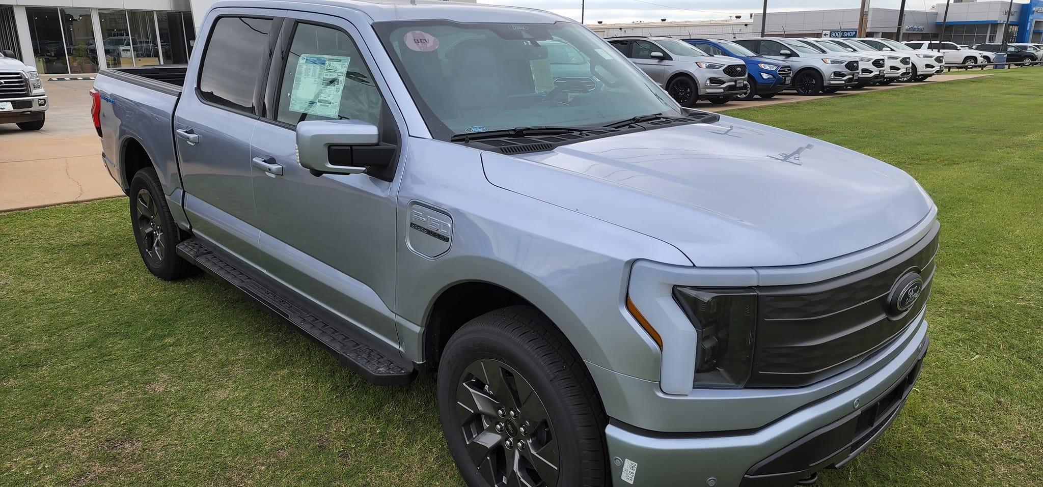 Ford F-150 Lightning ICED BLUE SILVER F-150 Lightning Photos & Club 285310912_10159648927630528_7231023810544499827_n