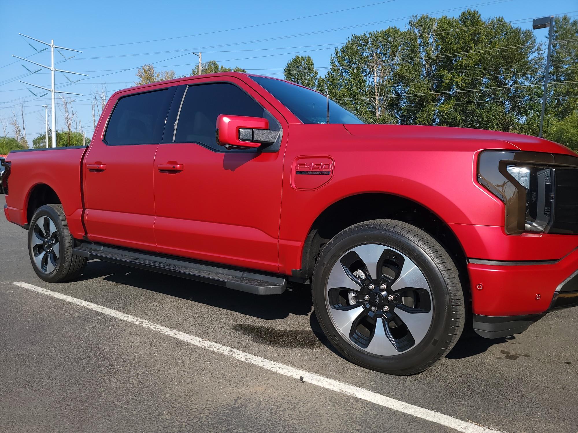 Ford F-150 Lightning 2022 Lightning Platinum XPEL Stealth Wrapped 29D3FE25-0F23-4766-86B3-B3F5C67F85D8