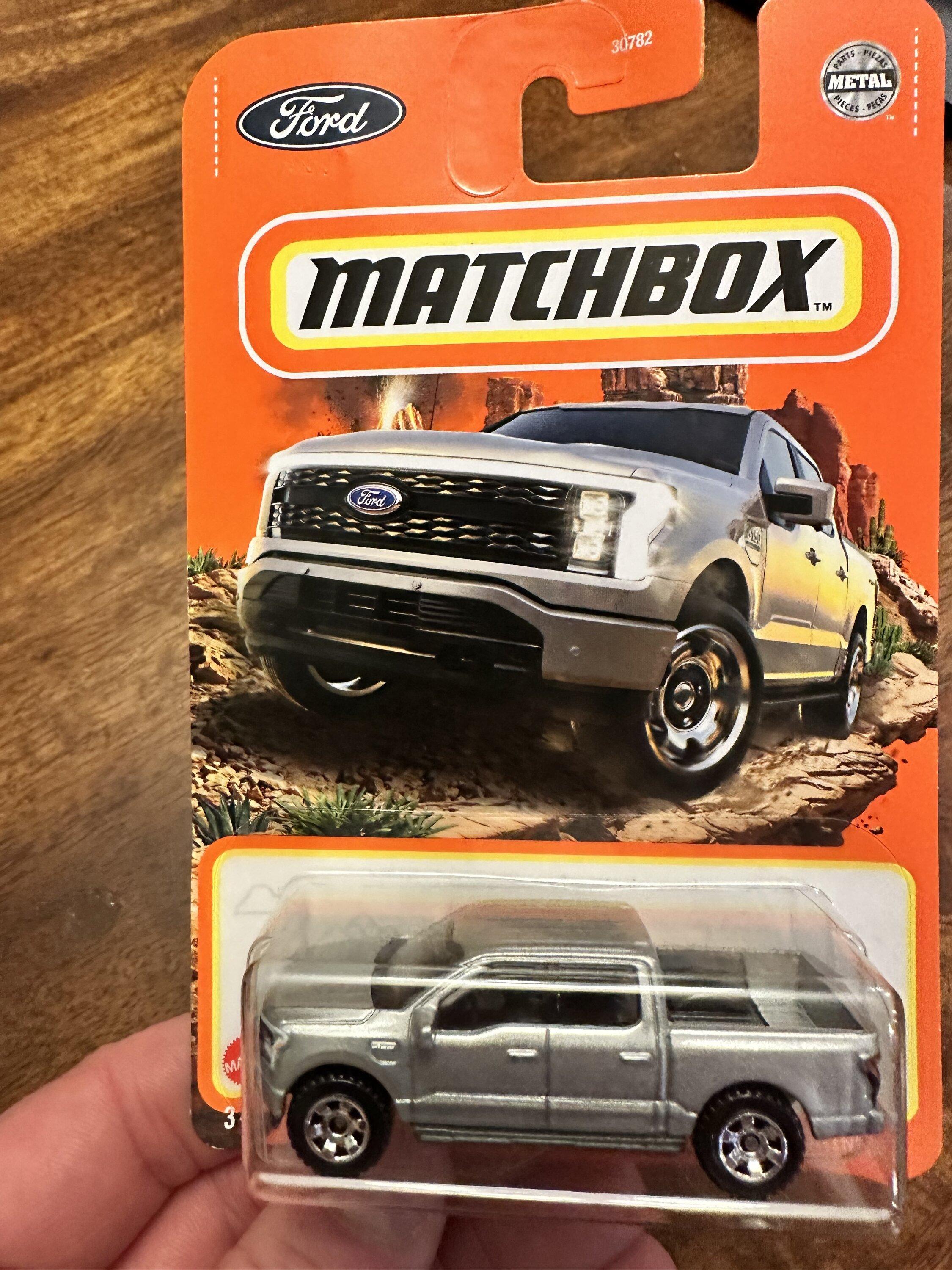 Ford F-150 Lightning Received this wonderful gift from my wife for Christmas - Matchbox Lightning Car 2C216F47-657F-47C2-91D8-444F28BD2712